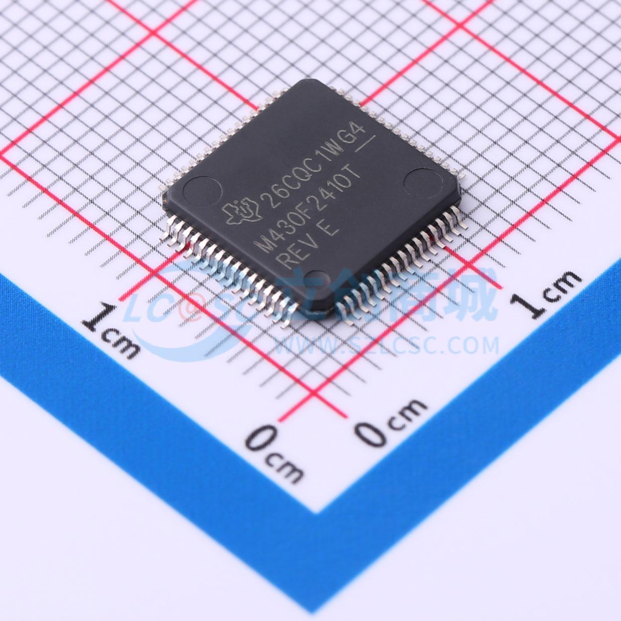 点击查看大图 MSP430F2410TPMR实物图