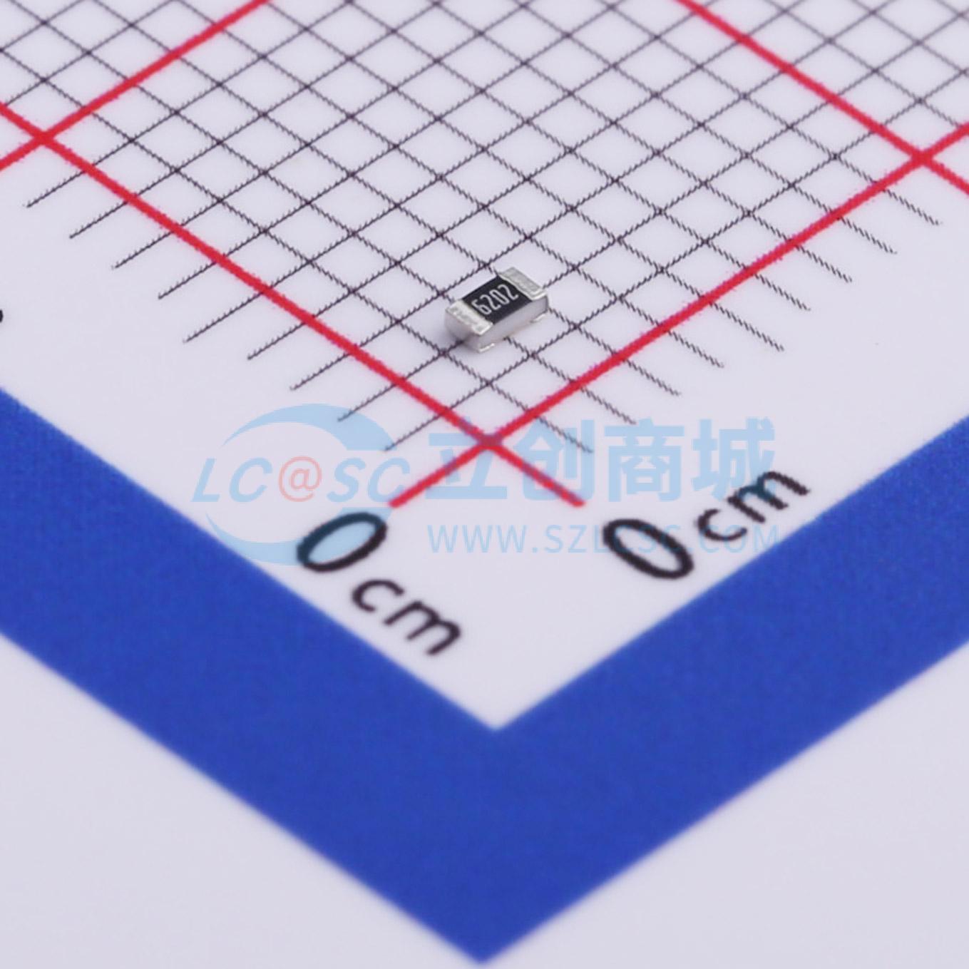 点击查看大图 HPCR0603F62K0K9实物图