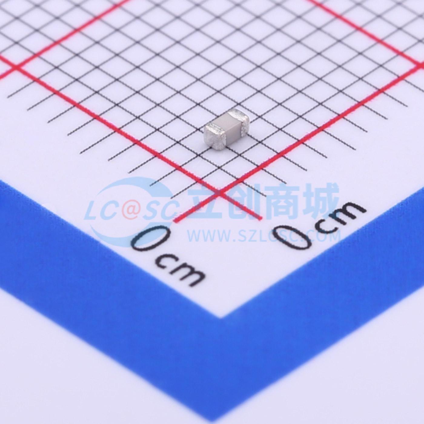 点击查看大图 0603N750J500CT实物图