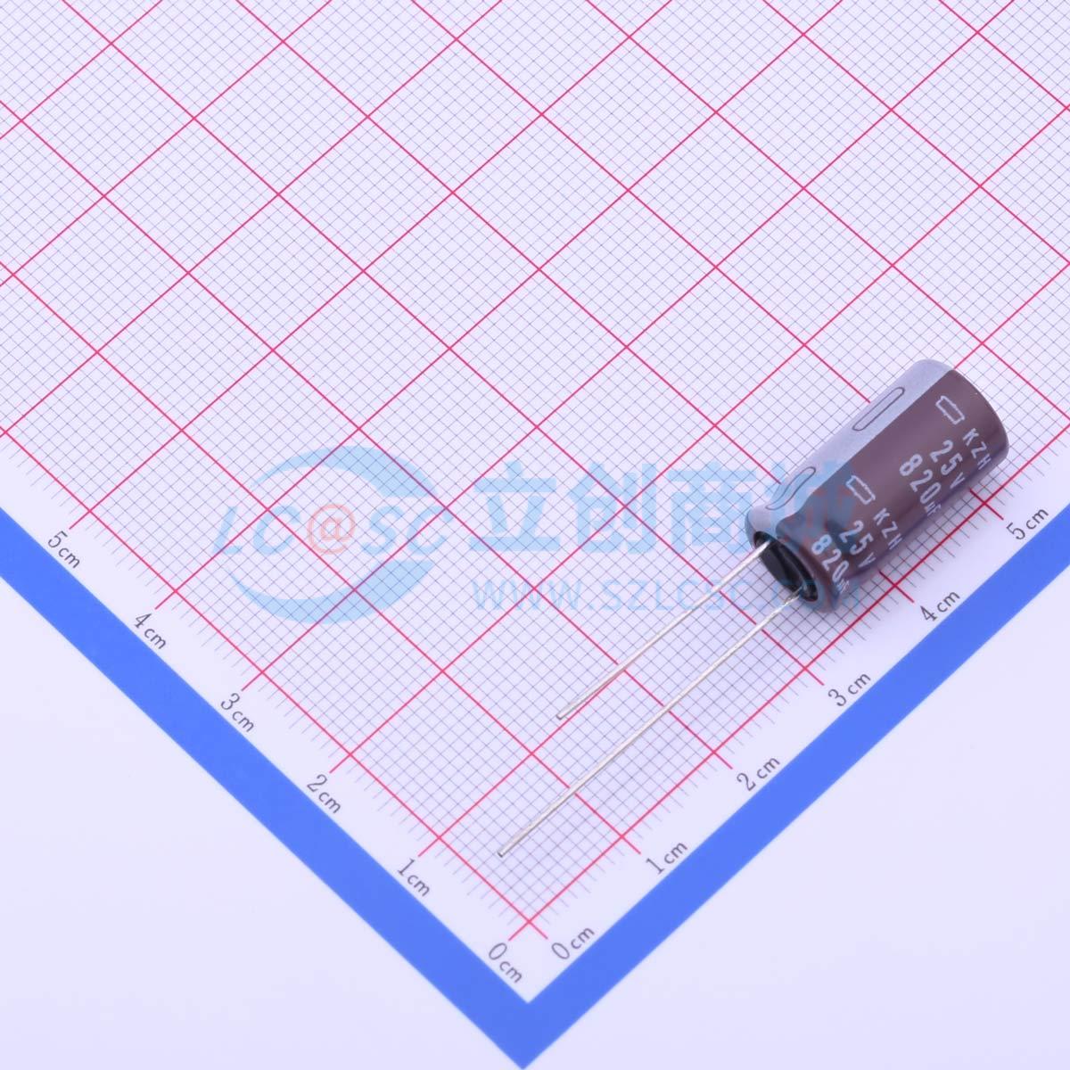 点击查看大图 EKZH250ELL821MJ20S实物图