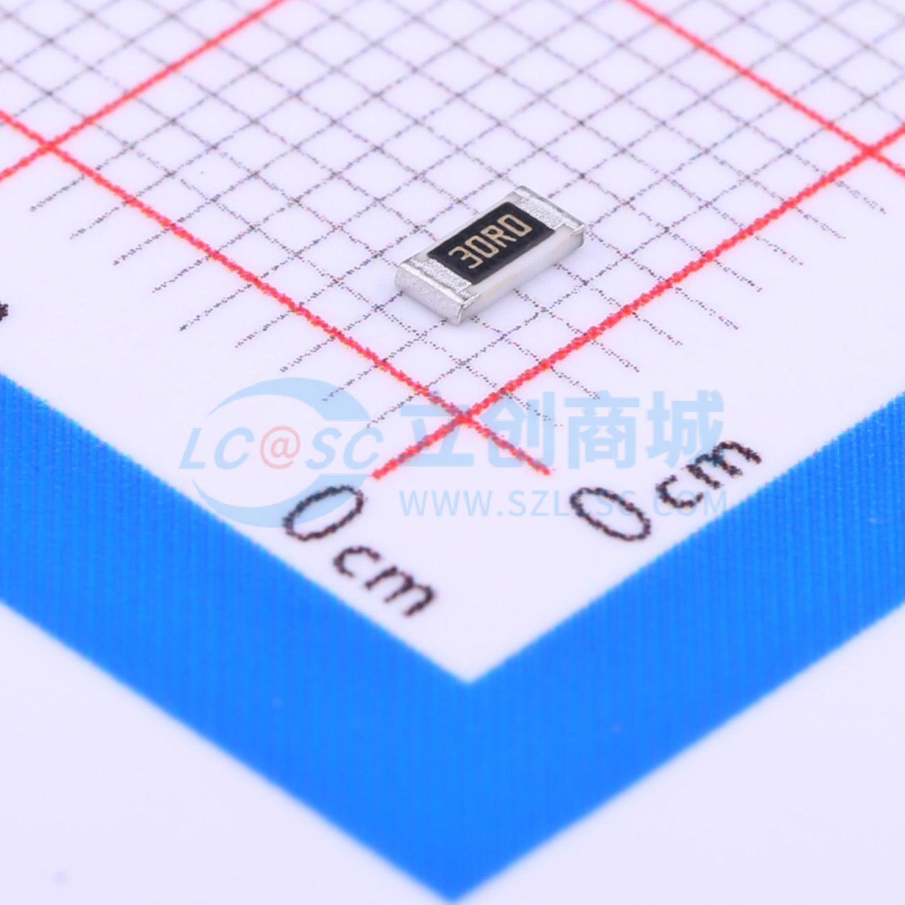 点击查看大图 MCR18EZPF30R0实物图