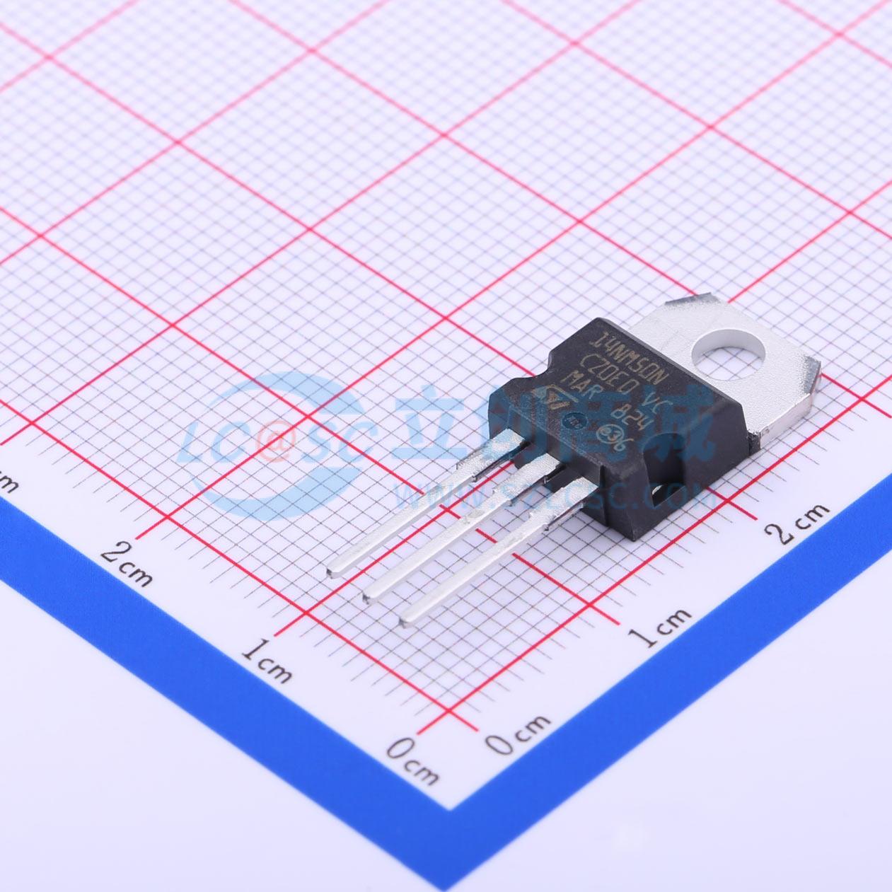 点击查看大图 STP14NM50N实物图