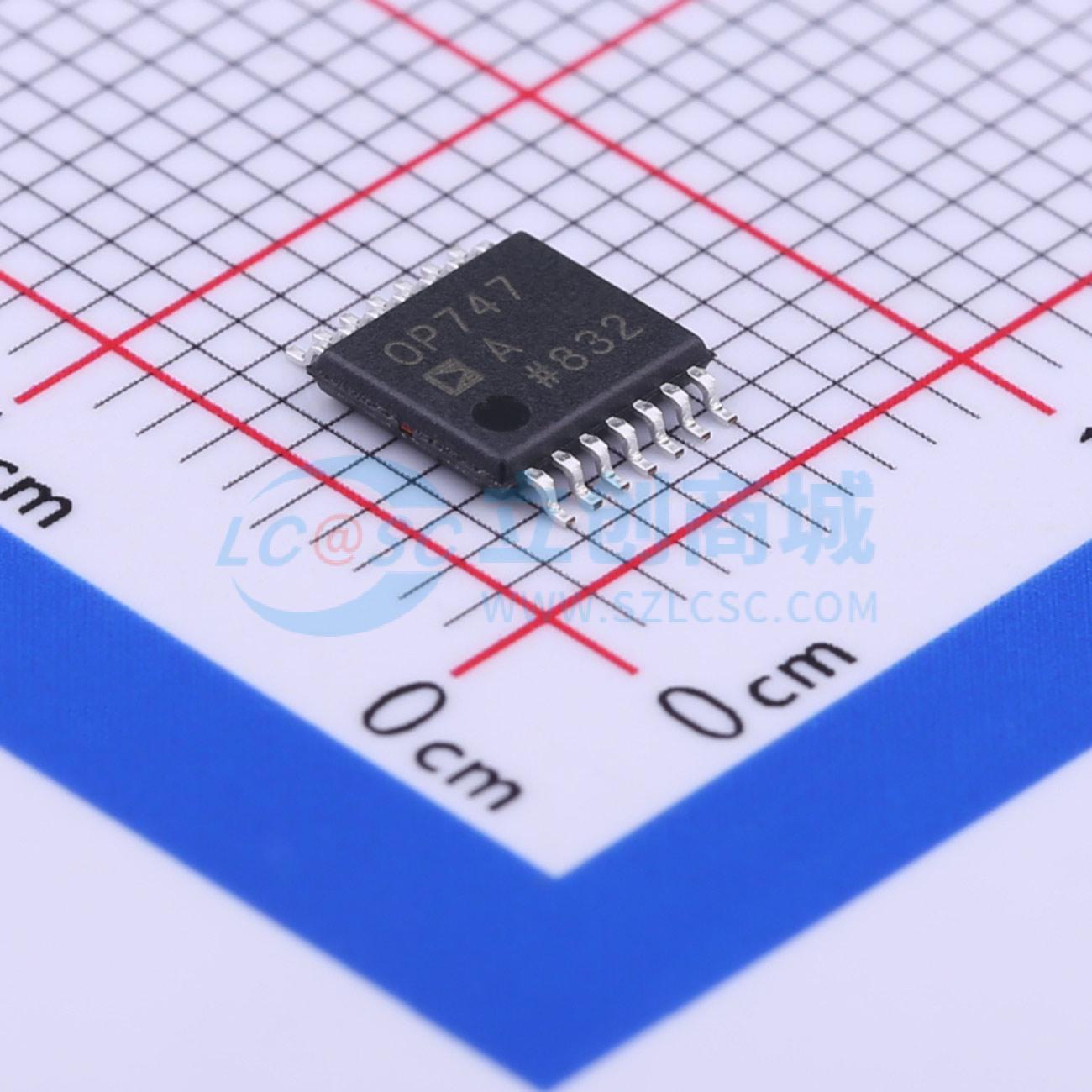 点击查看大图 OP747ARUZ实物图