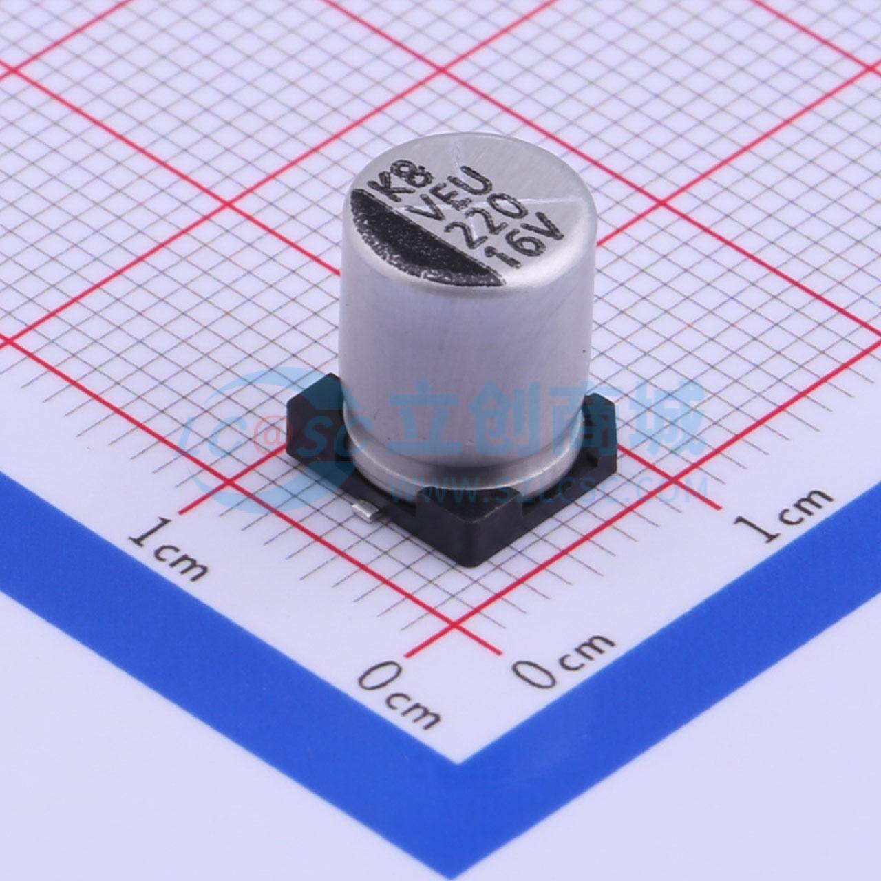 VEU221M1CTR-0810实物图