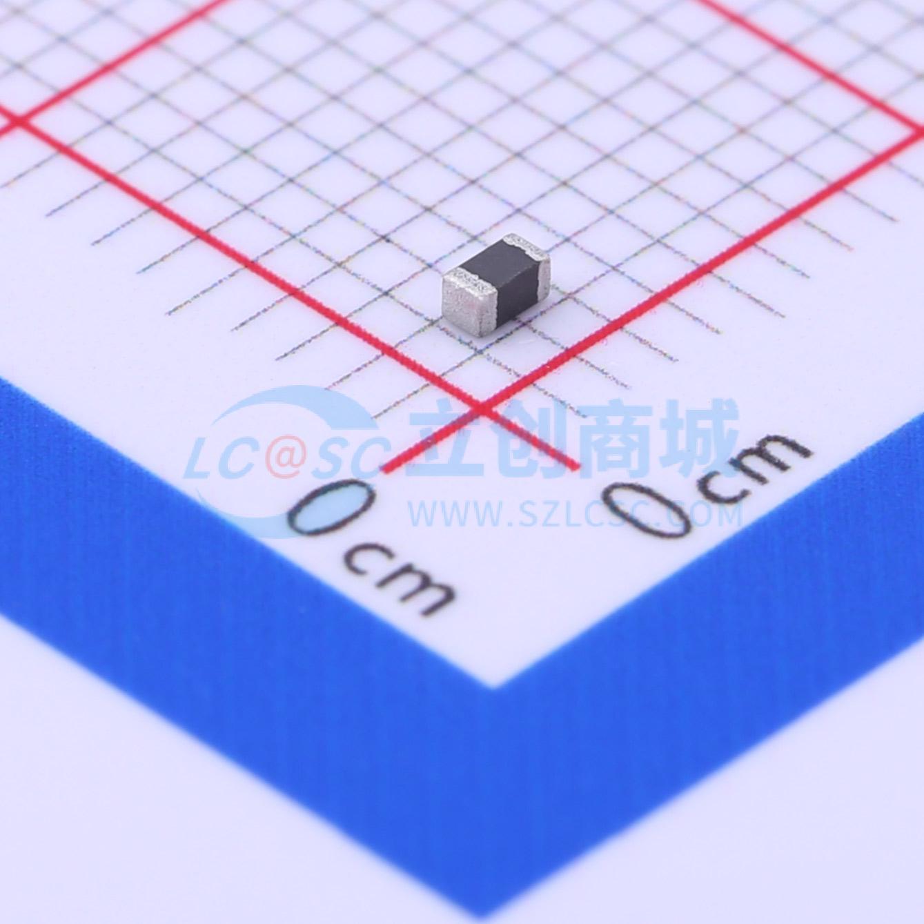 点击查看大图 GZ1608U121TF实物图