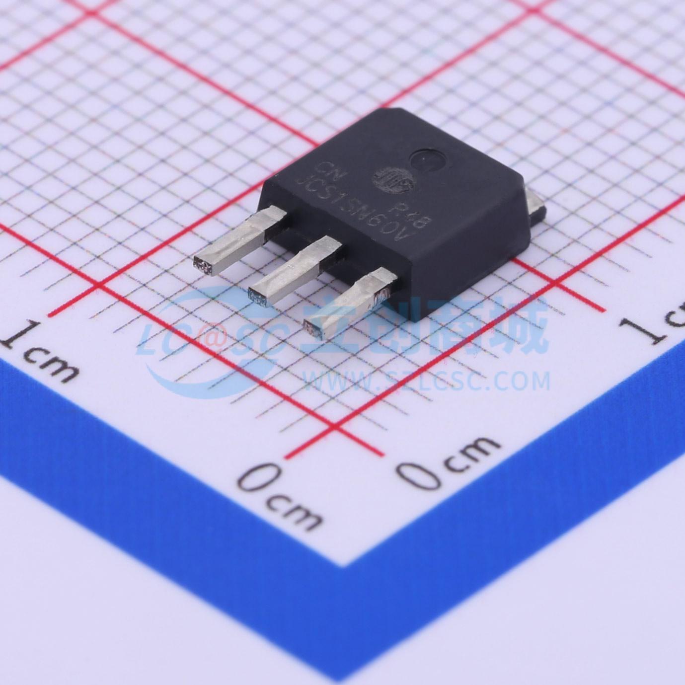 点击查看大图 JCS1SN60VC-IPAK实物图