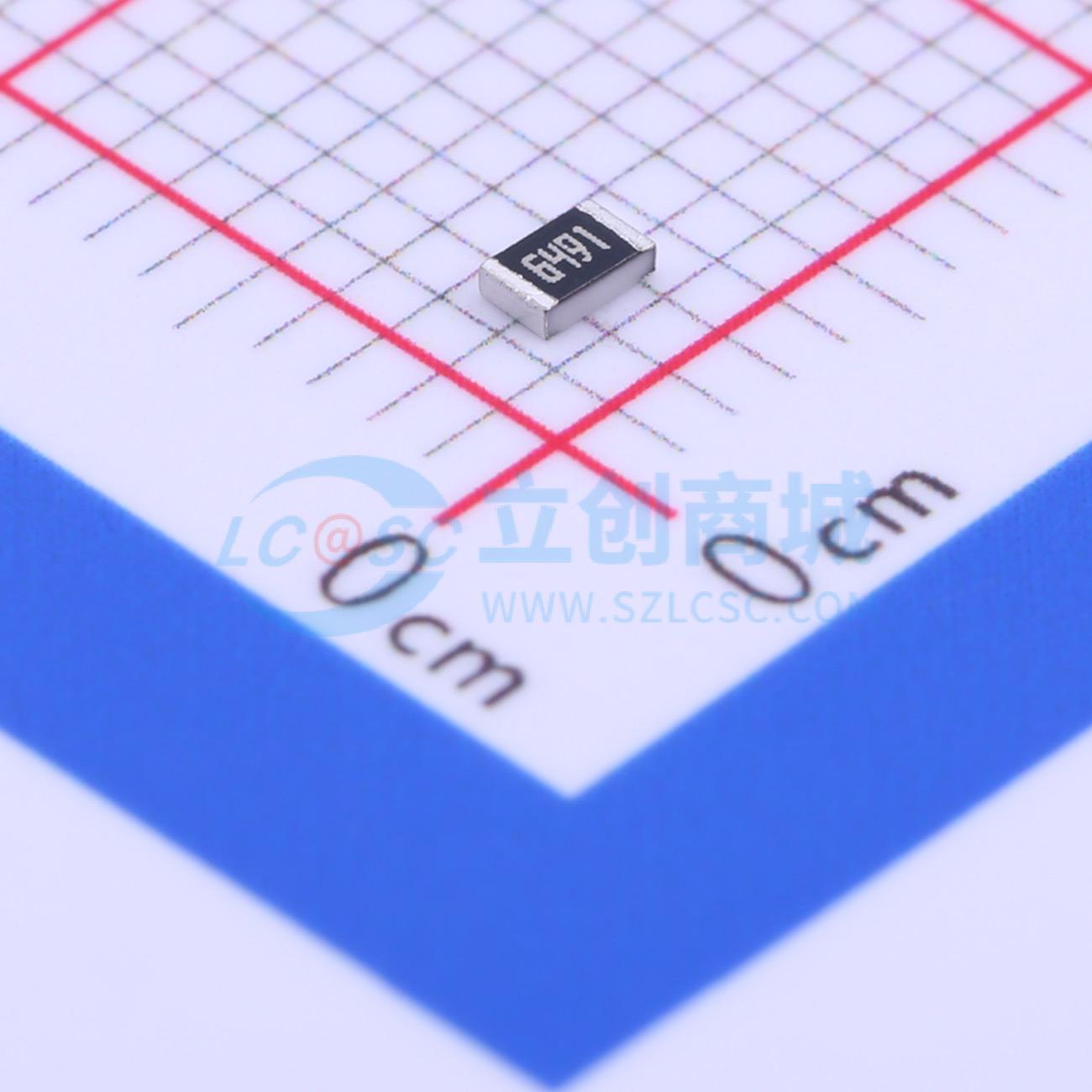 点击查看大图 AC0805FR-076K49L实物图