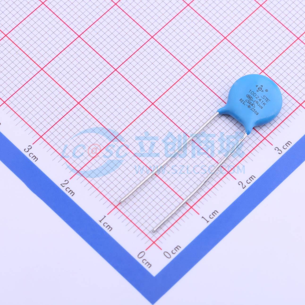 点击查看大图 STE10D241K1EN0FSB0R0实物图