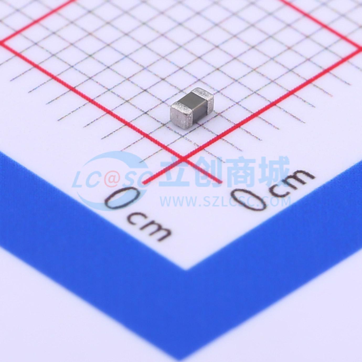 点击查看大图 TCC0603X5R106M6R3CT实物图