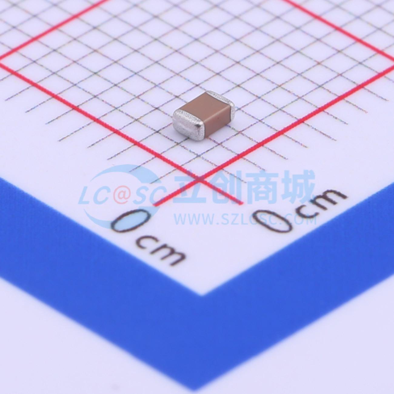 点击查看大图 C0805X332K101T实物图