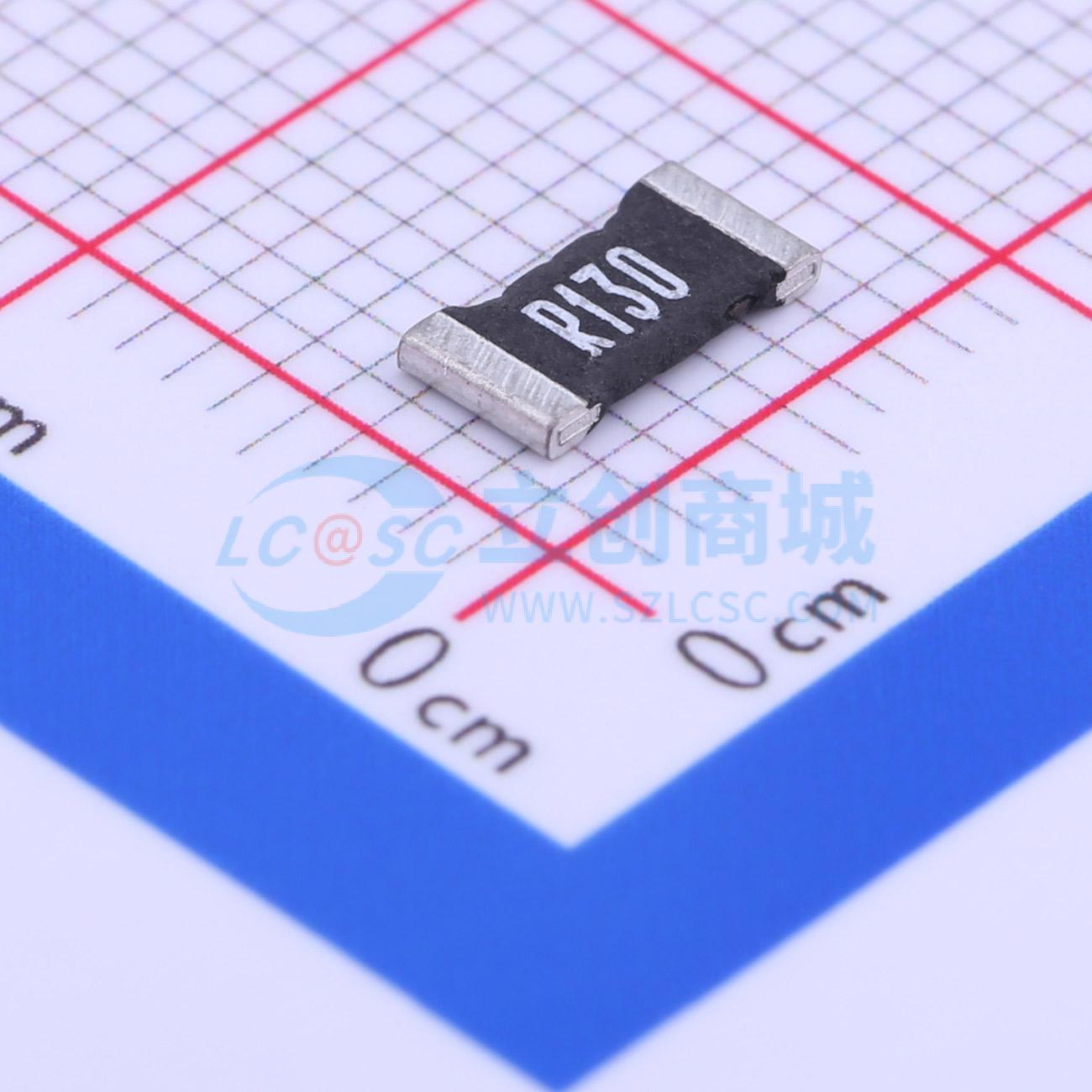 点击查看大图 LR2512-21R130F4实物图