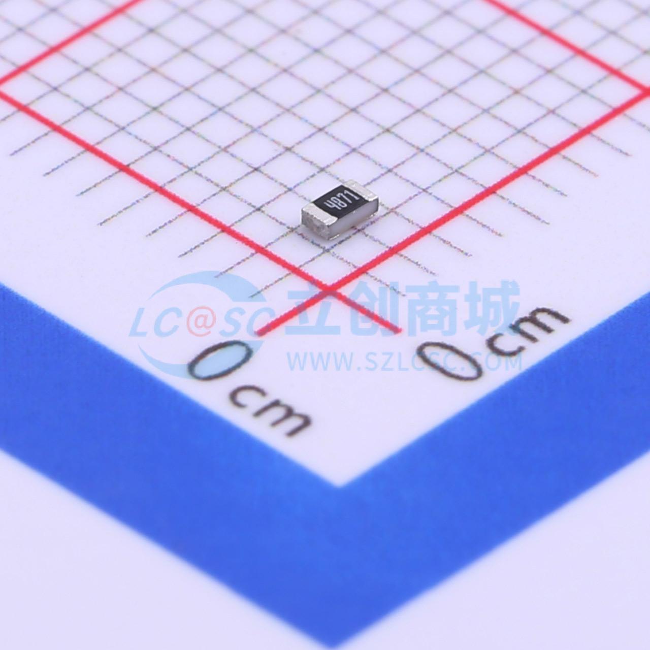 点击查看大图 HPCR0603F4K87K9实物图