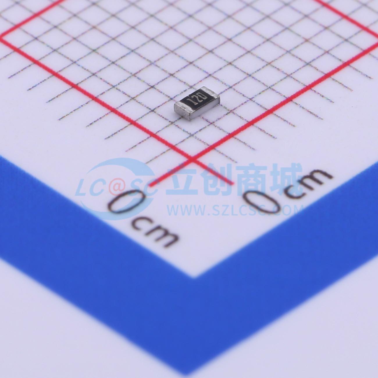 点击查看大图 MCR03EZPJ120实物图