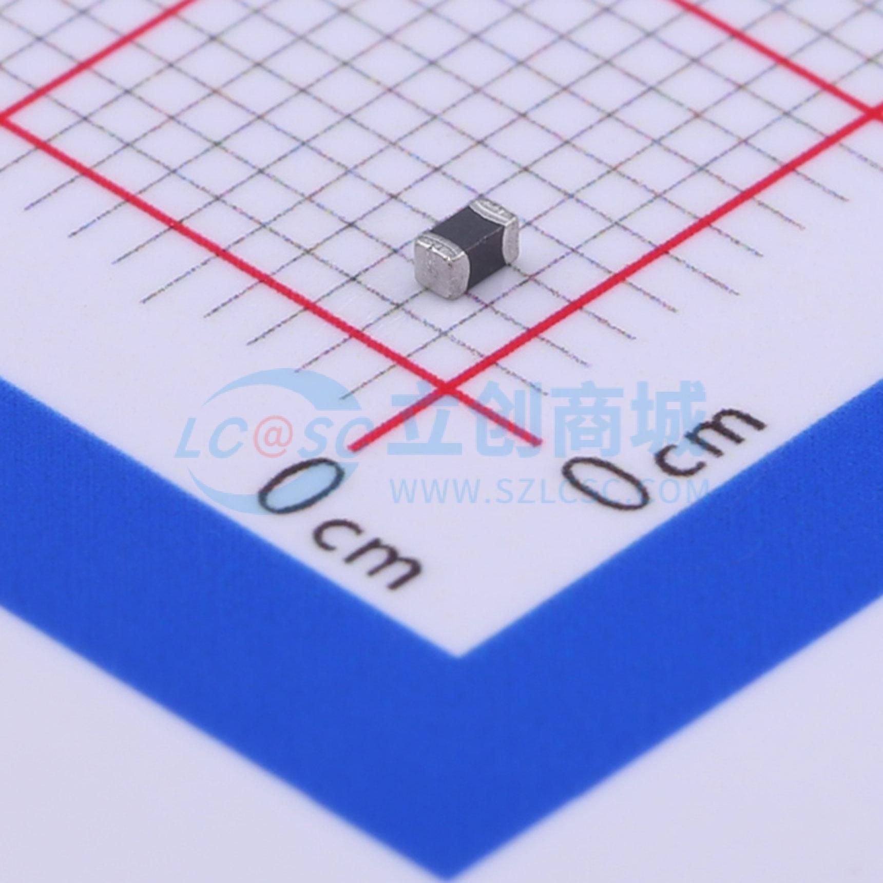 PZ1608D300-2R0TF实物图