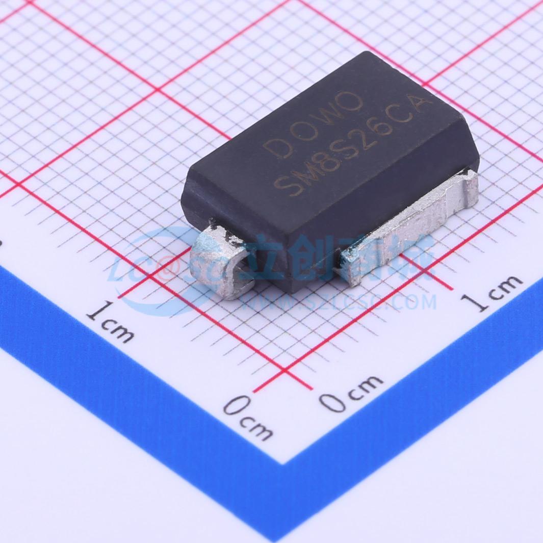 点击查看大图 SM8S26CA实物图