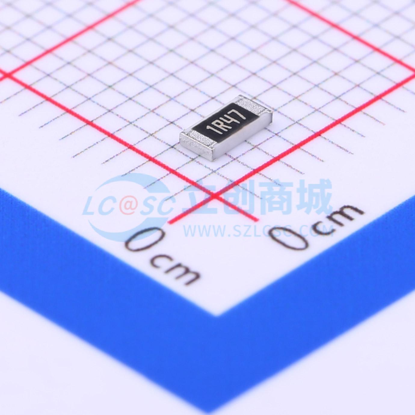 点击查看大图 WR12W1R47FTL实物图
