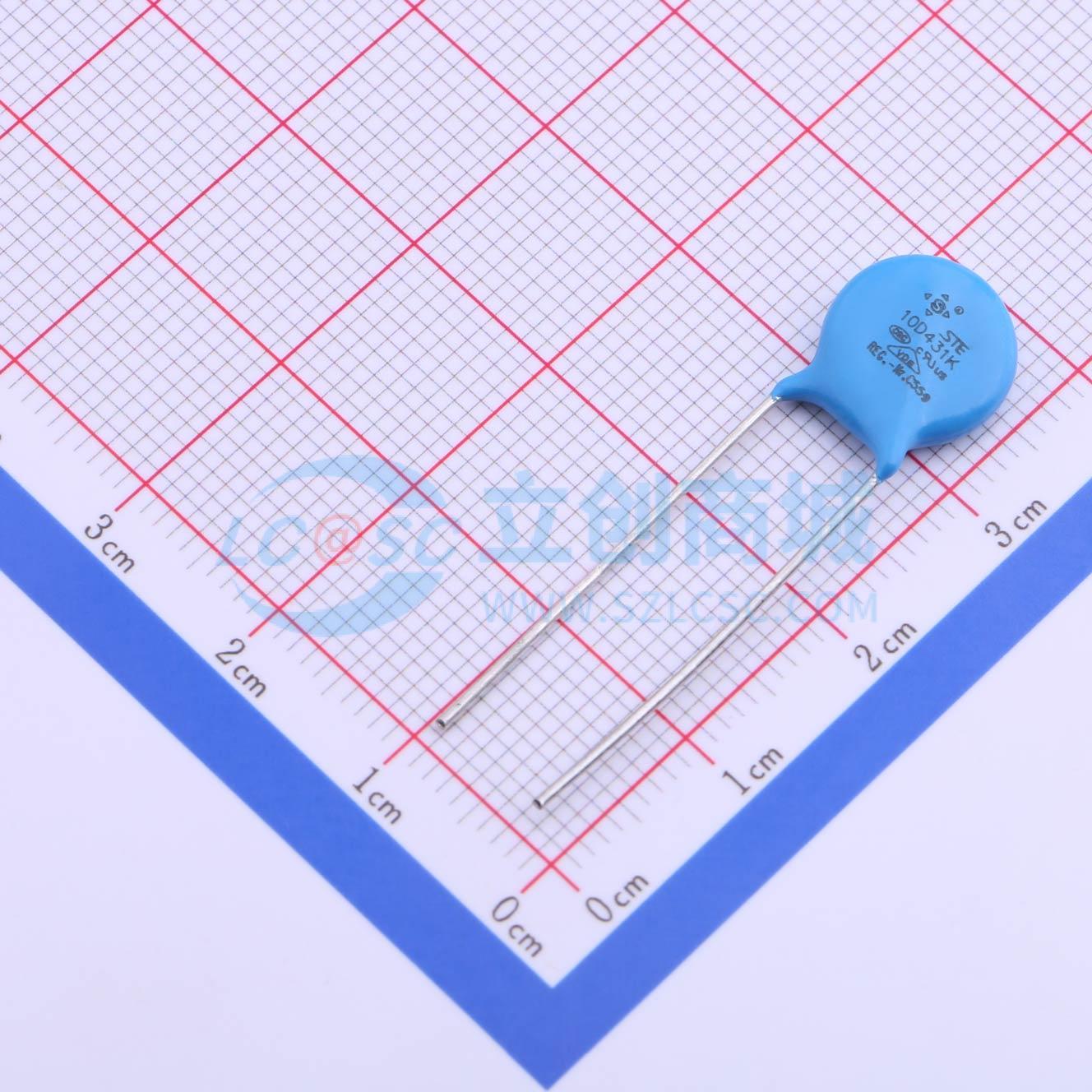 点击查看大图 STE10D431K1EN0FSB0R0实物图