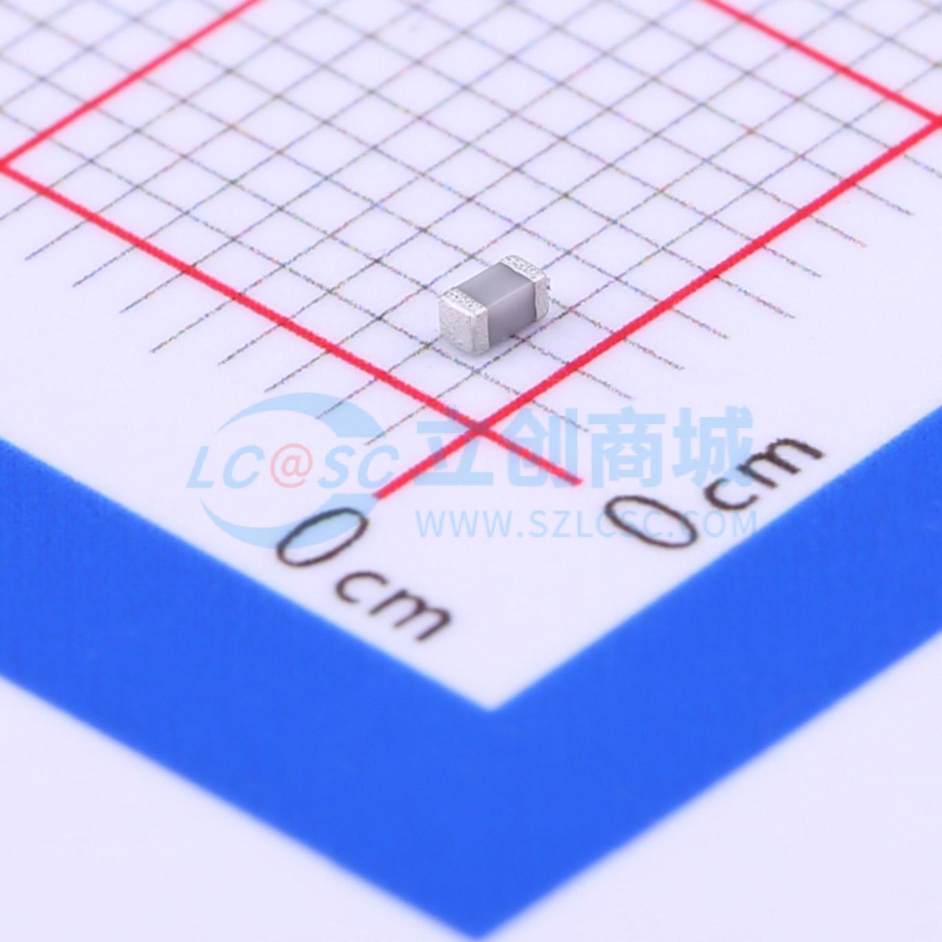 点击查看大图 C1608C0G2A221JT000N实物图