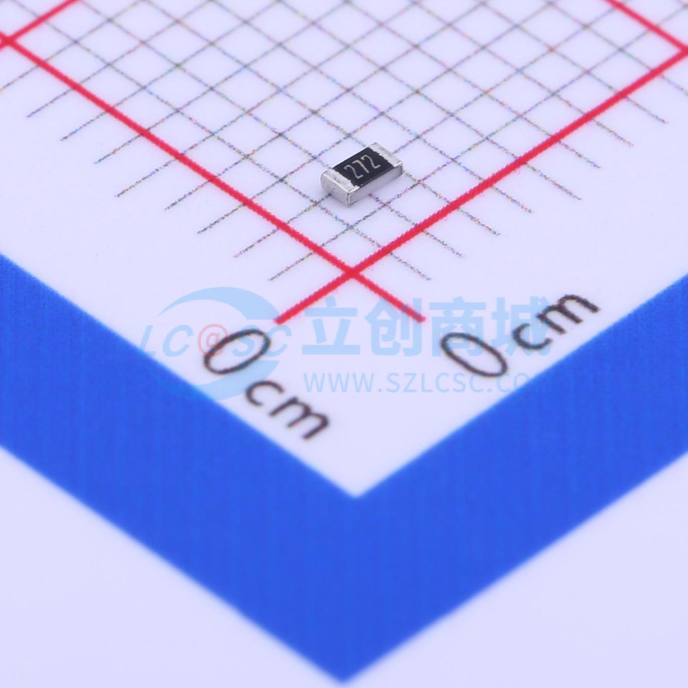 点击查看大图 MCR03EZPJ272实物图