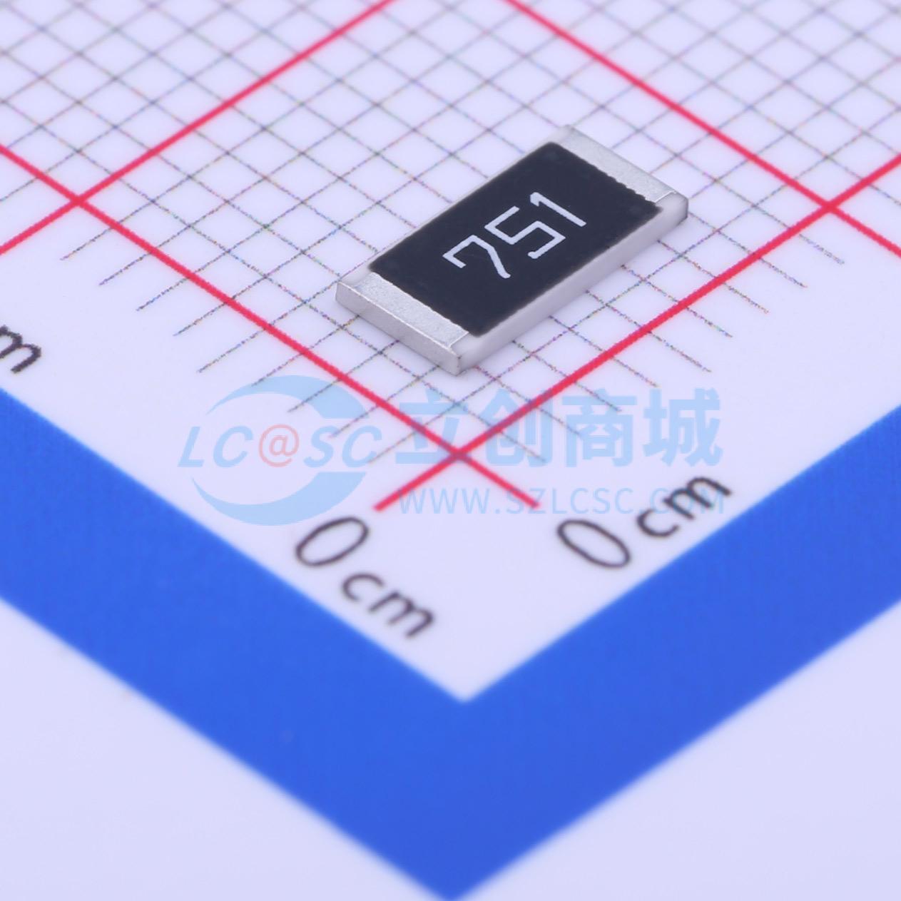 点击查看大图 CR2512J750RE04Z实物图