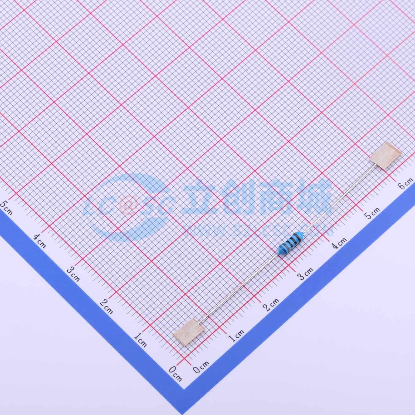 点击查看大图 RN 1/4W 680R F T/B A1实物图