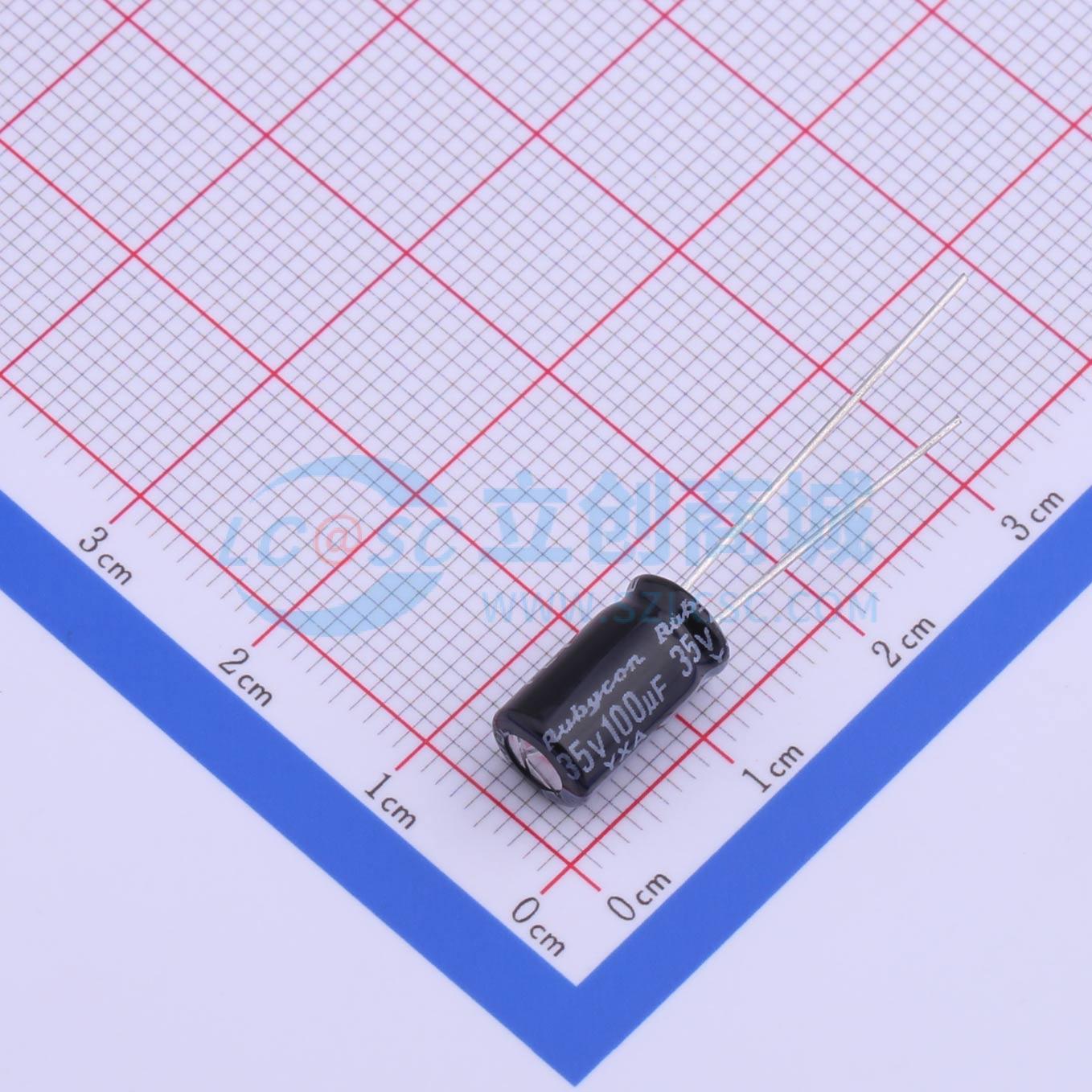 点击查看大图 35YXA100MEFC6.3X11实物图