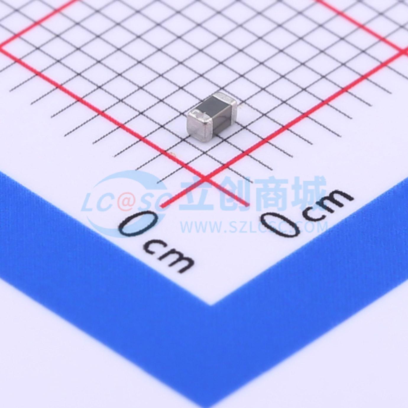 点击查看大图 TCC0603X5R106M160CT实物图