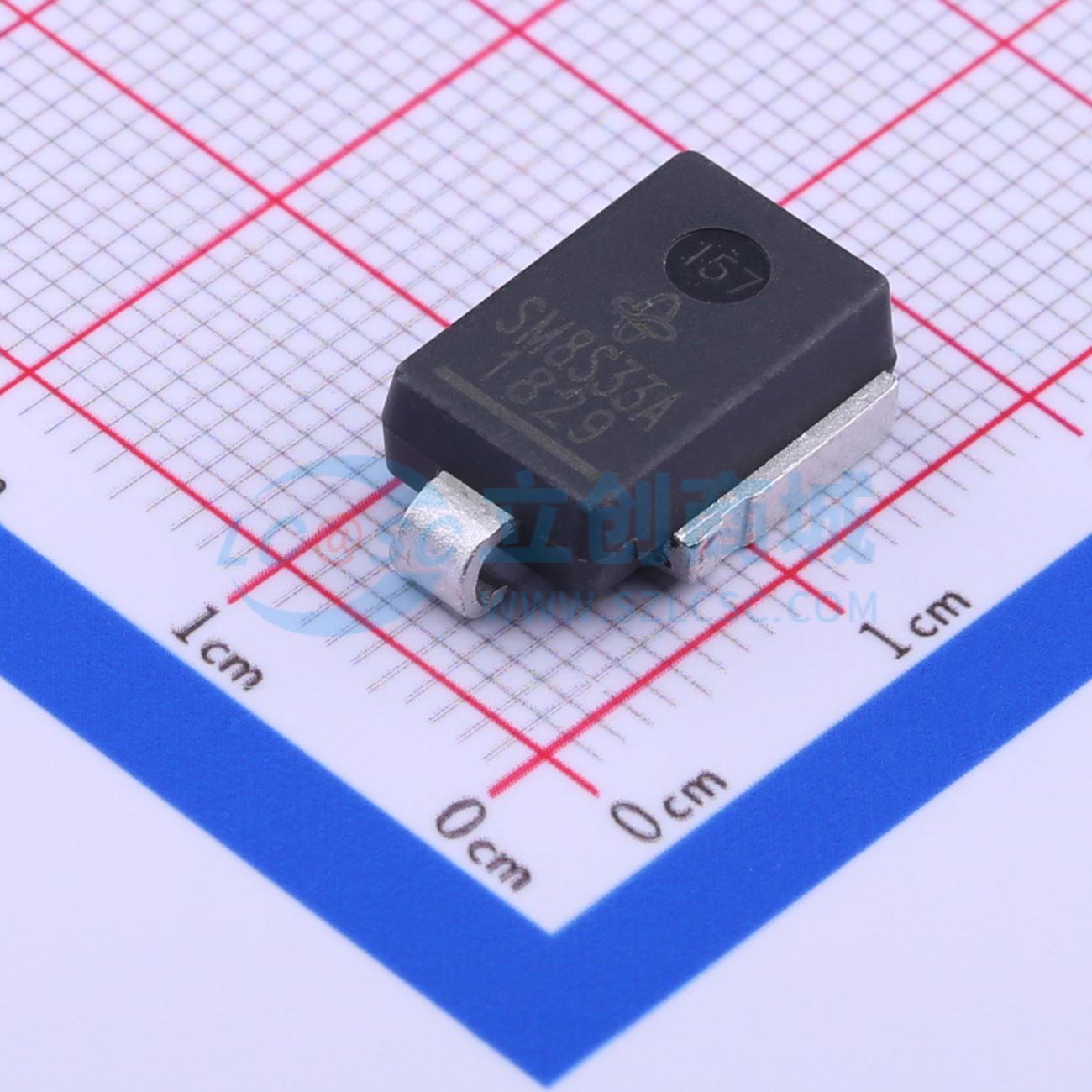 点击查看大图 SM8S33AHE3_A/I实物图