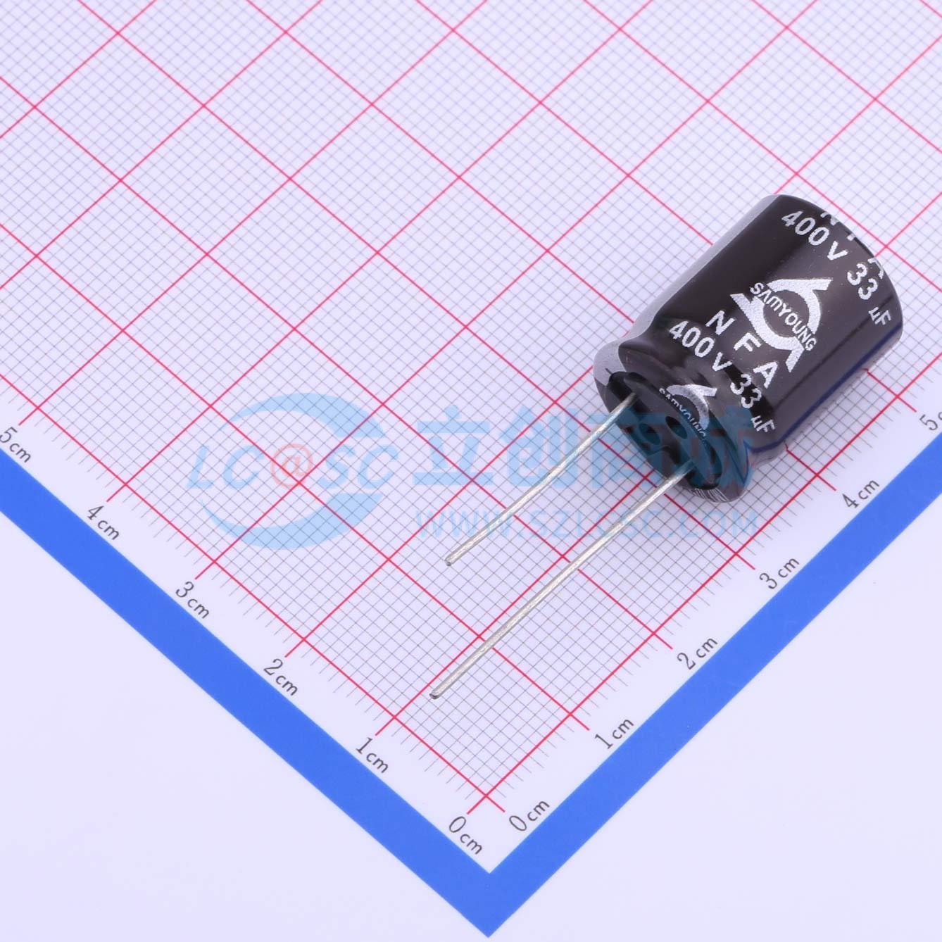 点击查看大图 NFA 400V33 M 16*20实物图