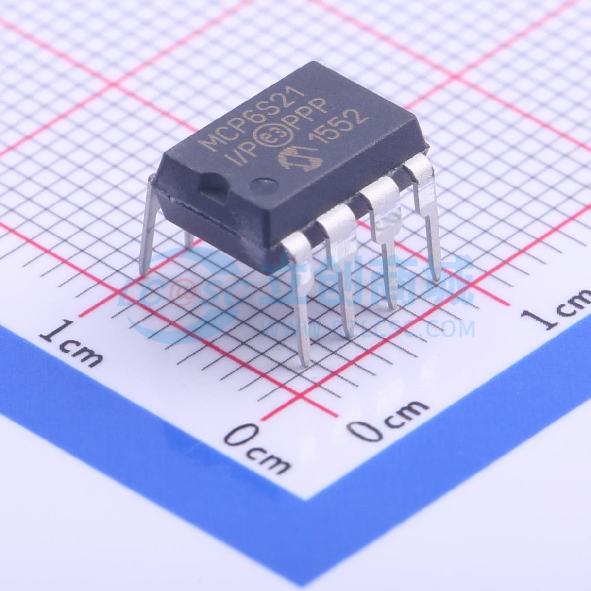 点击查看大图 MCP6S21-I/P实物图