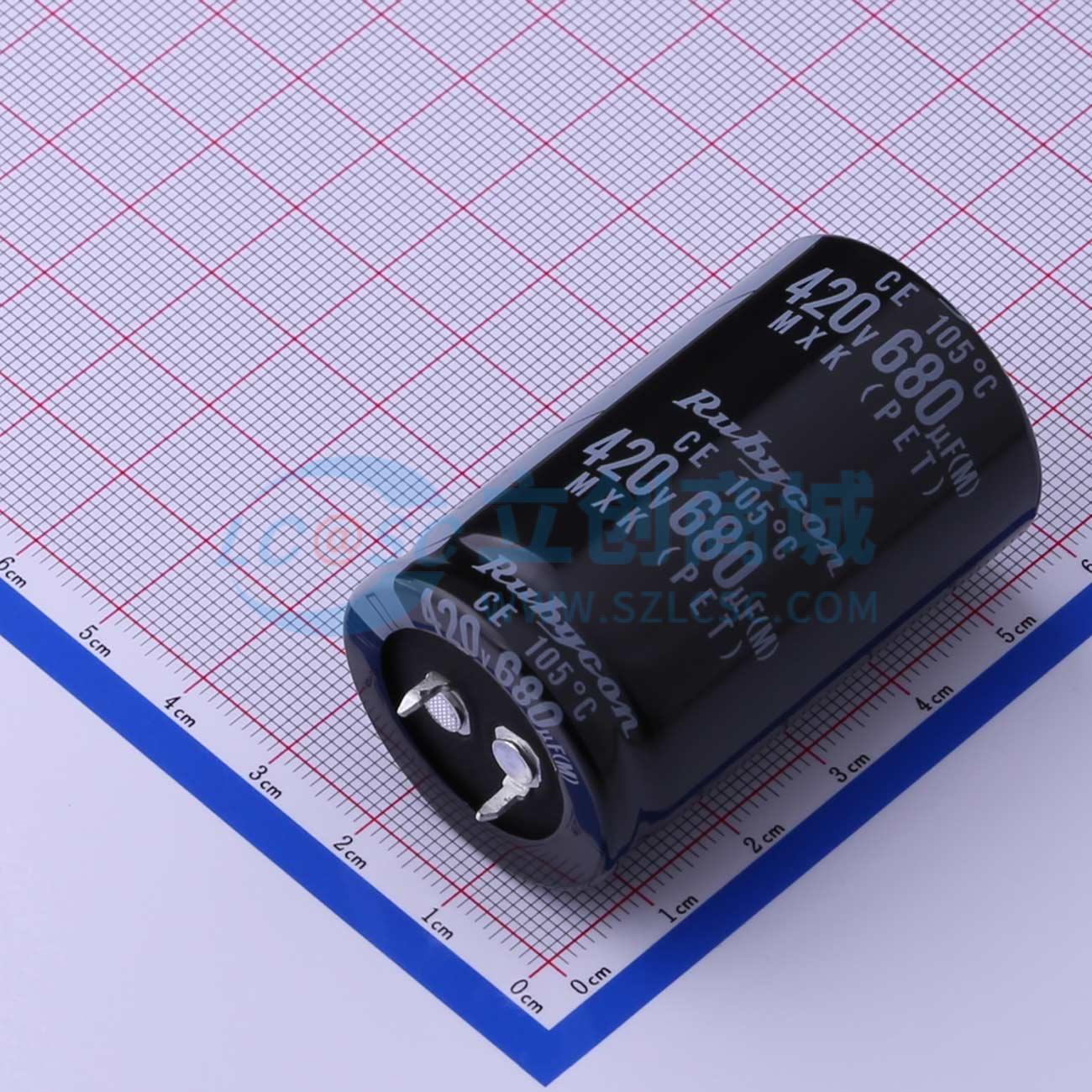 点击查看大图 420MXK680MEFCSN30X50实物图