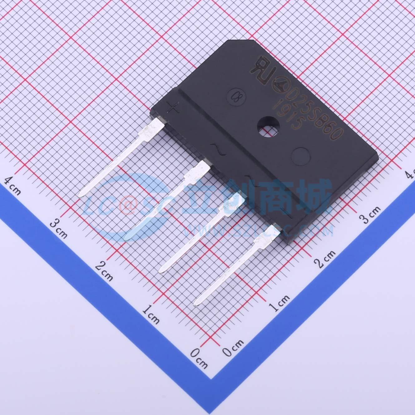 点击查看大图 D25SB60实物图