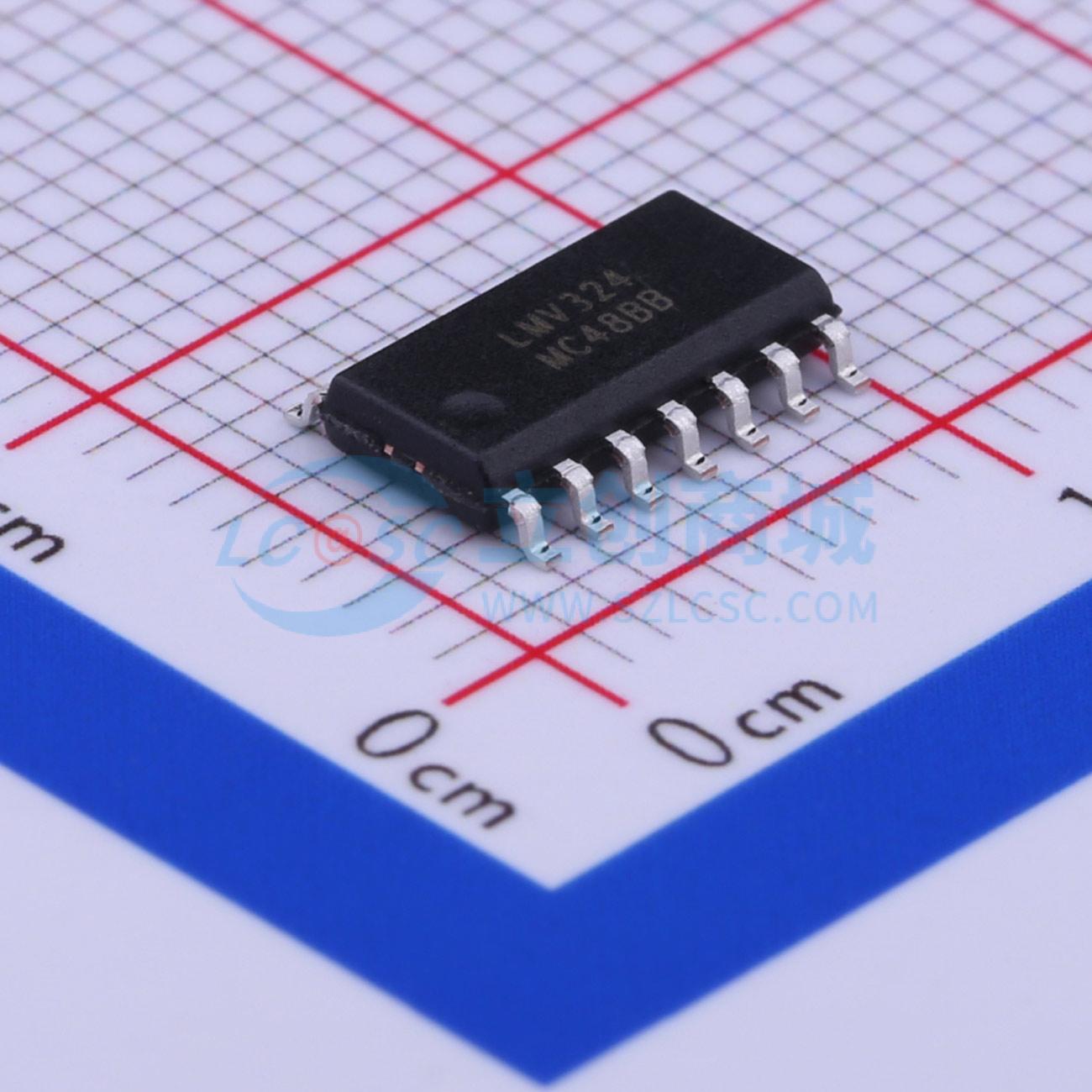 点击查看大图 LMV324-SR实物图