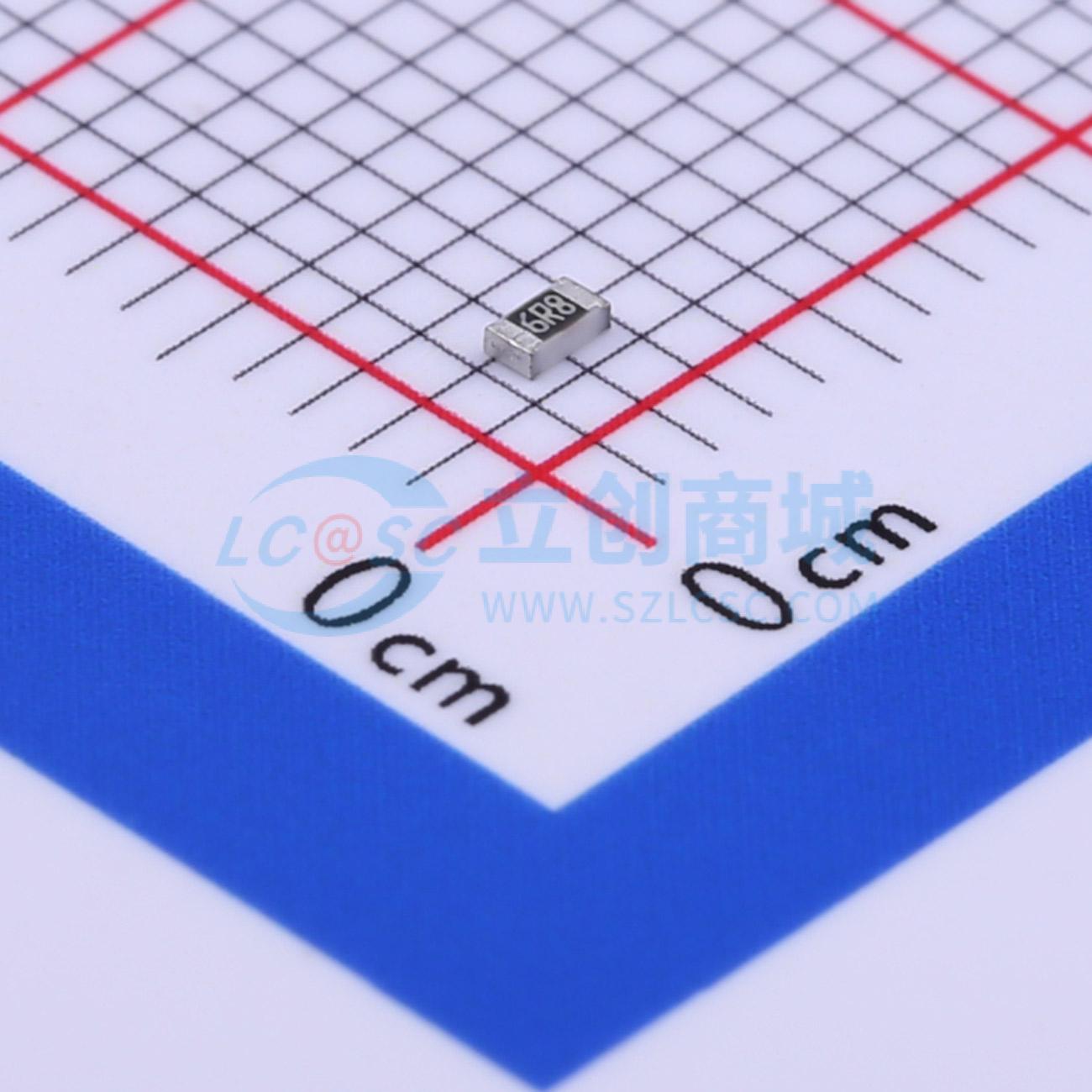 点击查看大图 WR06X6R8JTL实物图