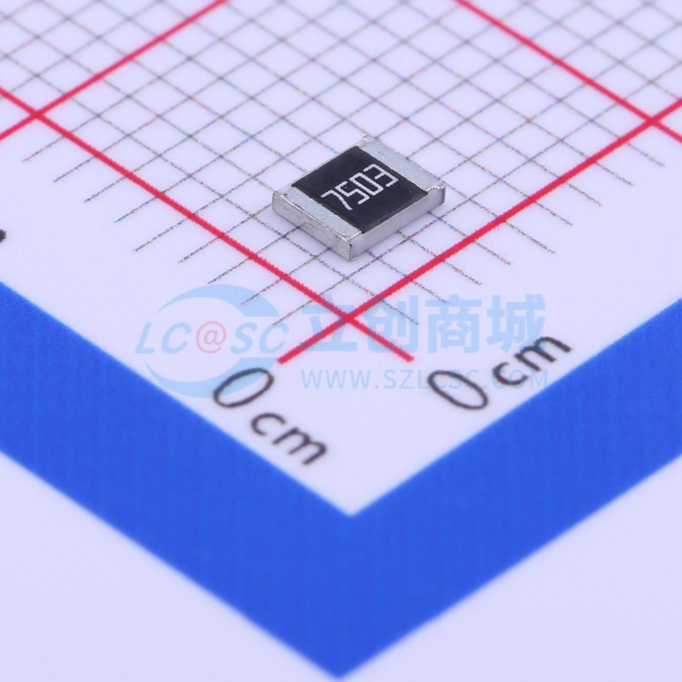 点击查看大图 RC1210FR-07750KL实物图