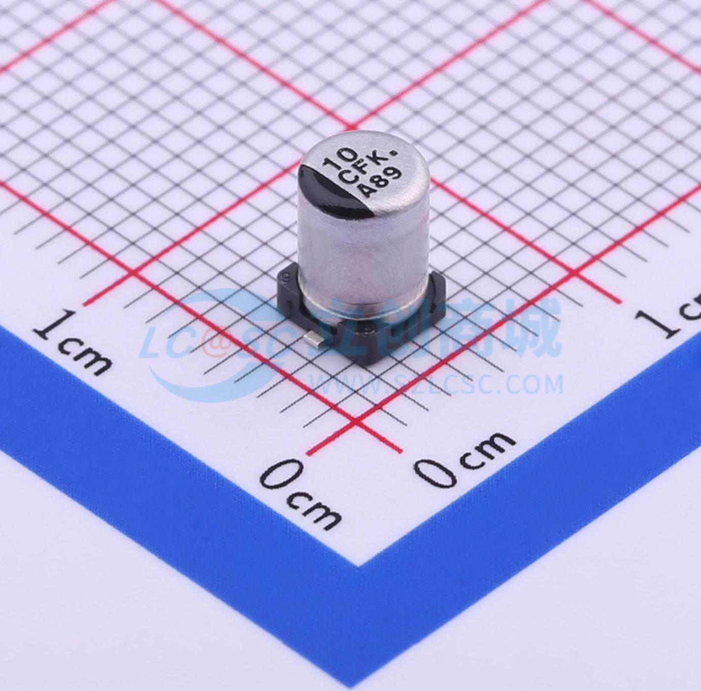 点击查看大图 EEEFK1C100AR实物图