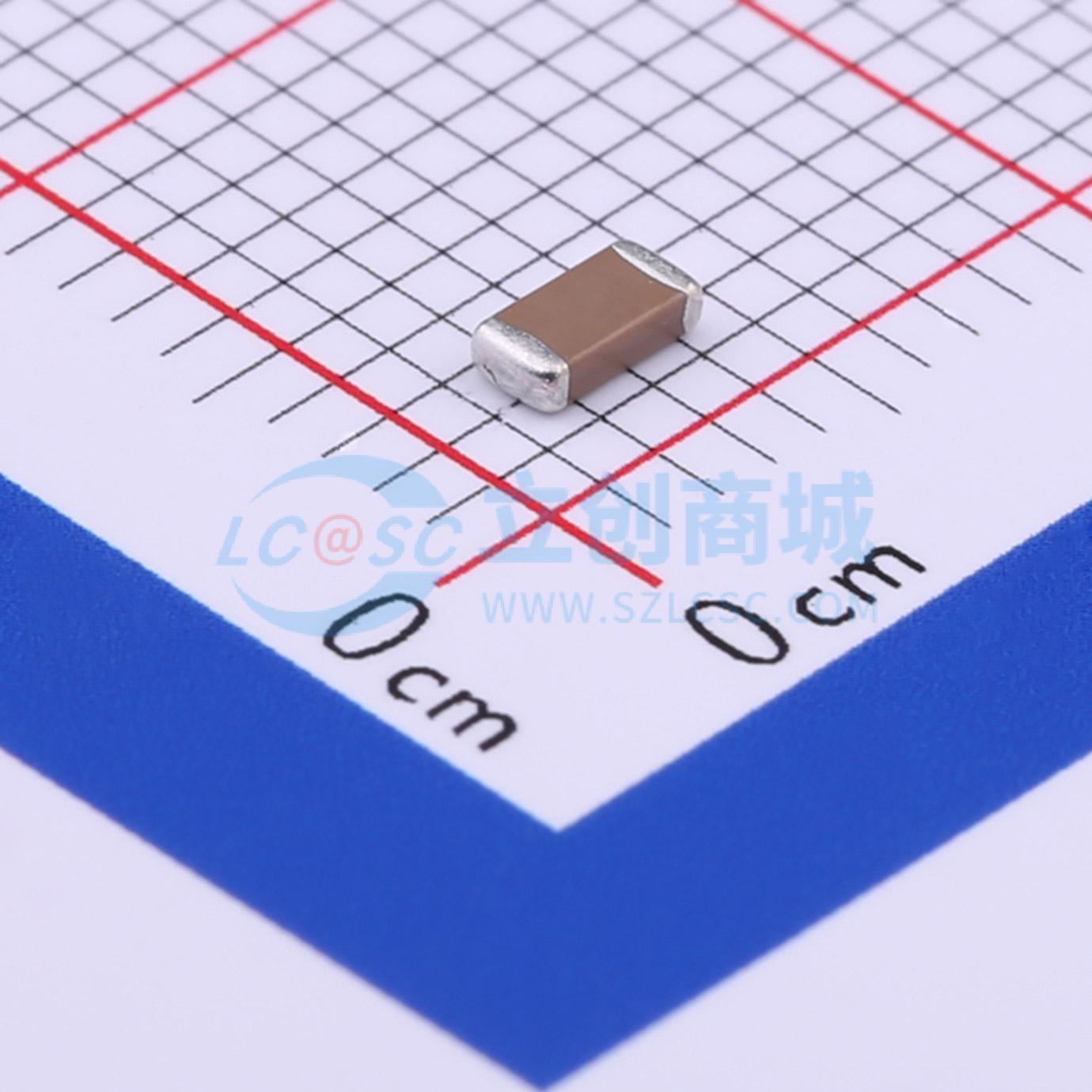 点击查看大图 TCC1206X7R152K500DT实物图