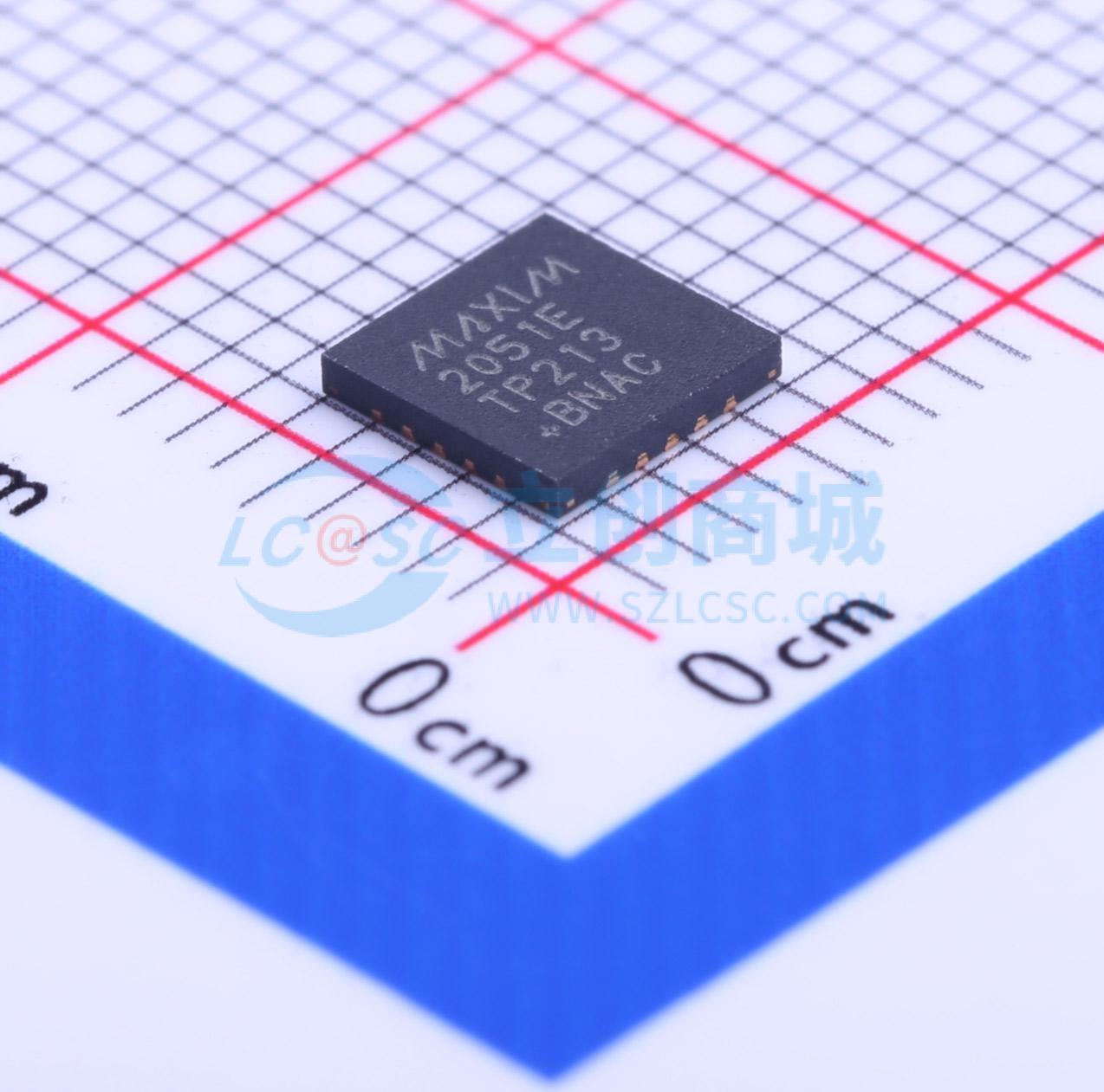 点击查看大图 MAX2051ETP+实物图