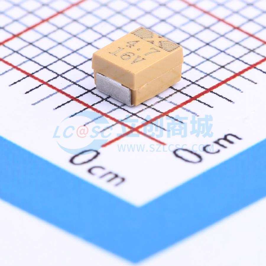 CA45-B-16V-4.7uF-K实物图