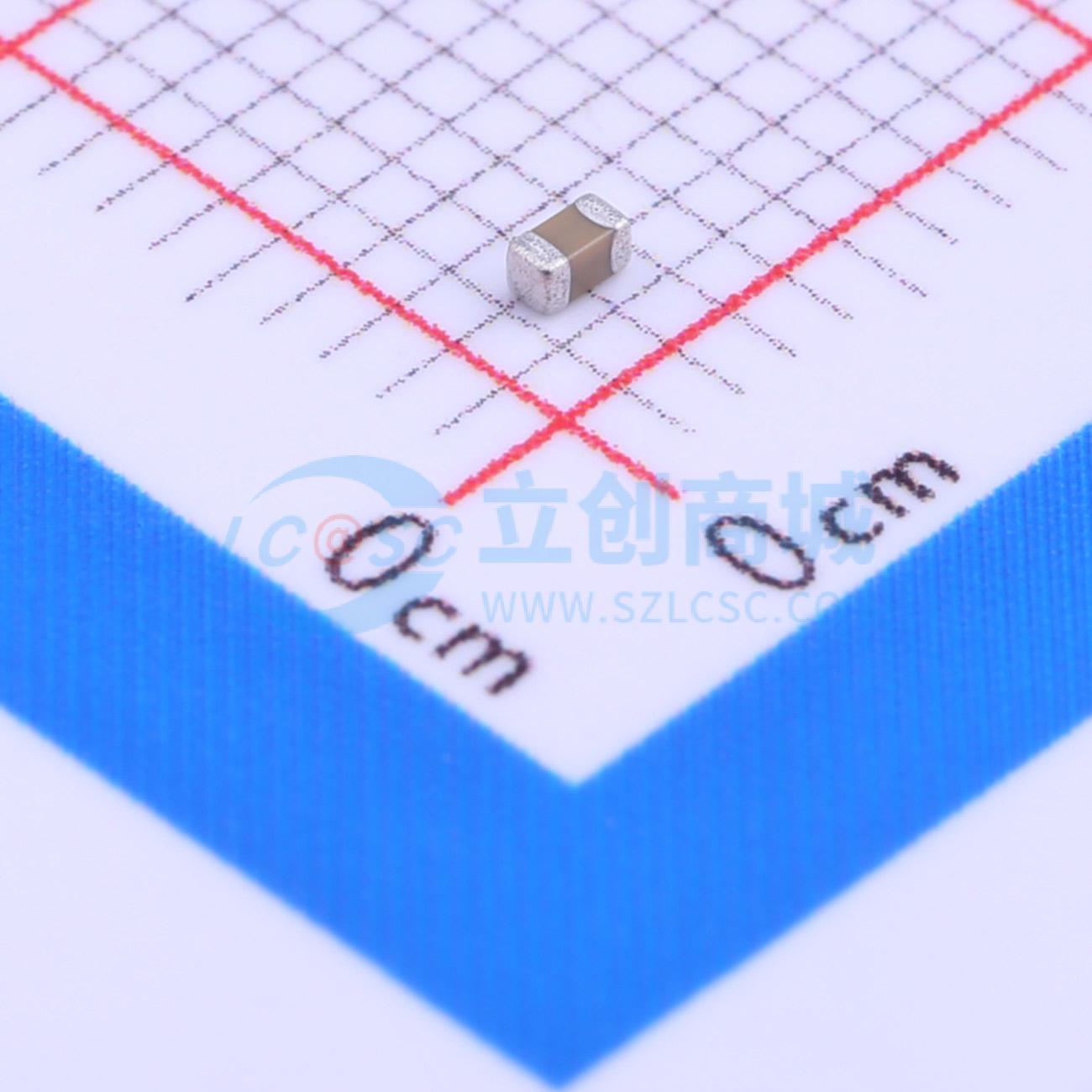 点击查看大图 VJ0603G105KXJCW1BC实物图