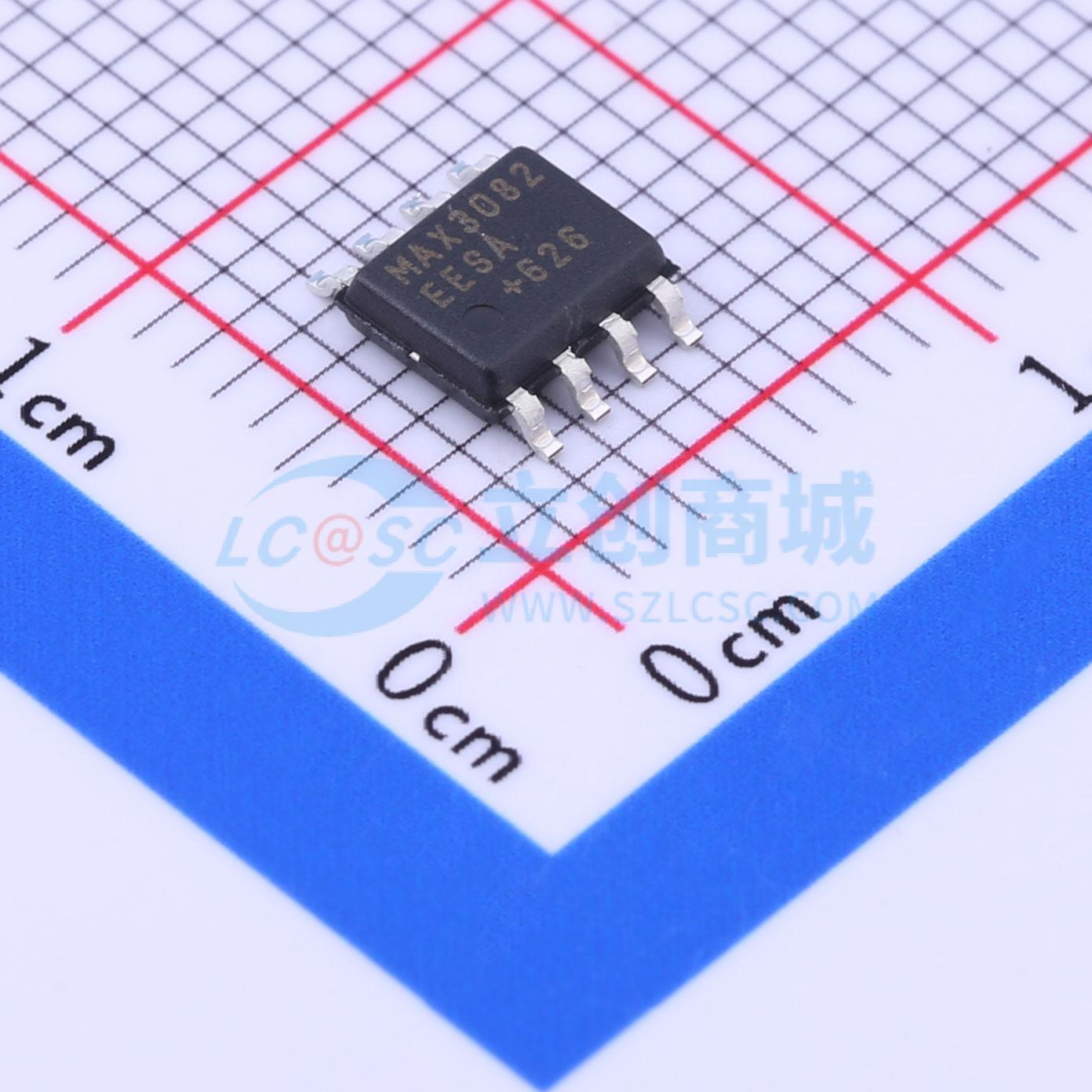 MAX3082EESA+T实物图