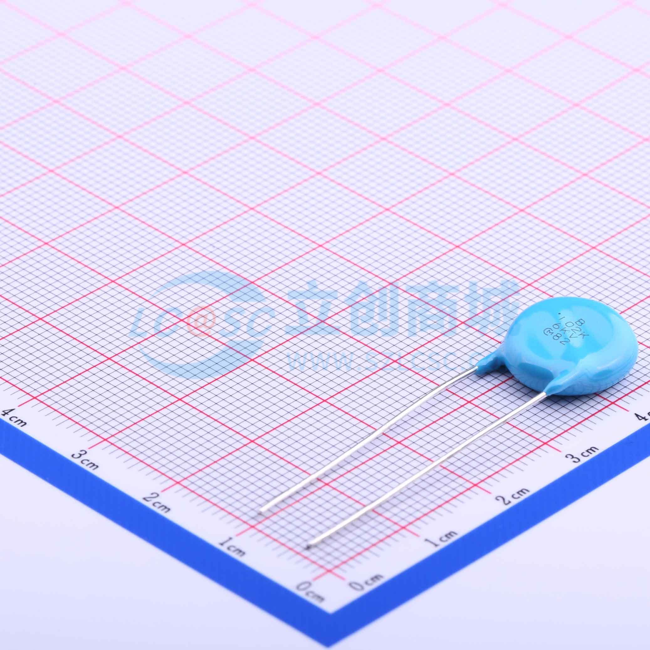 DECB33J102KC4B实物图