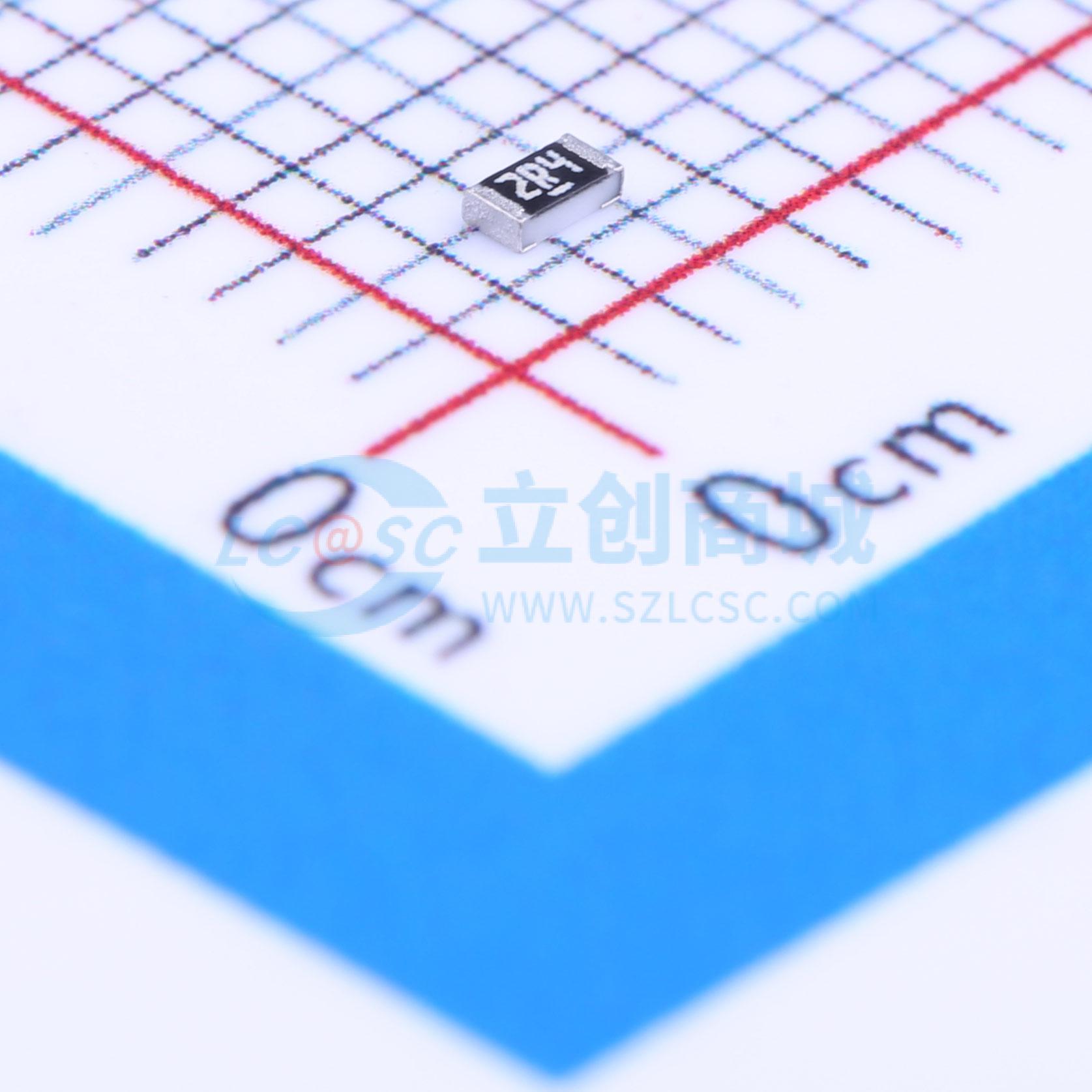 点击查看大图 RC0603FR-072R4L实物图