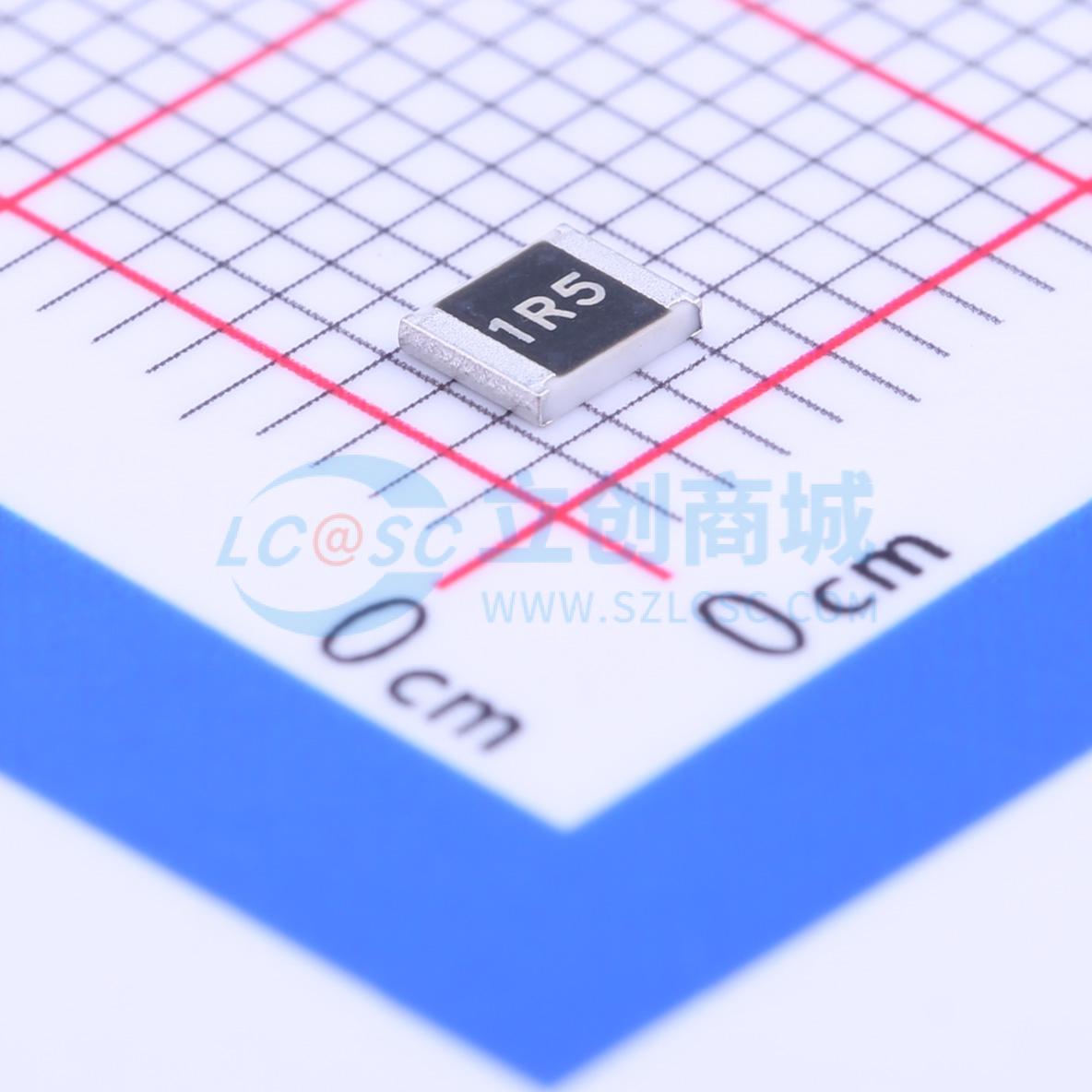 点击查看大图 WR10X1R5JTL实物图