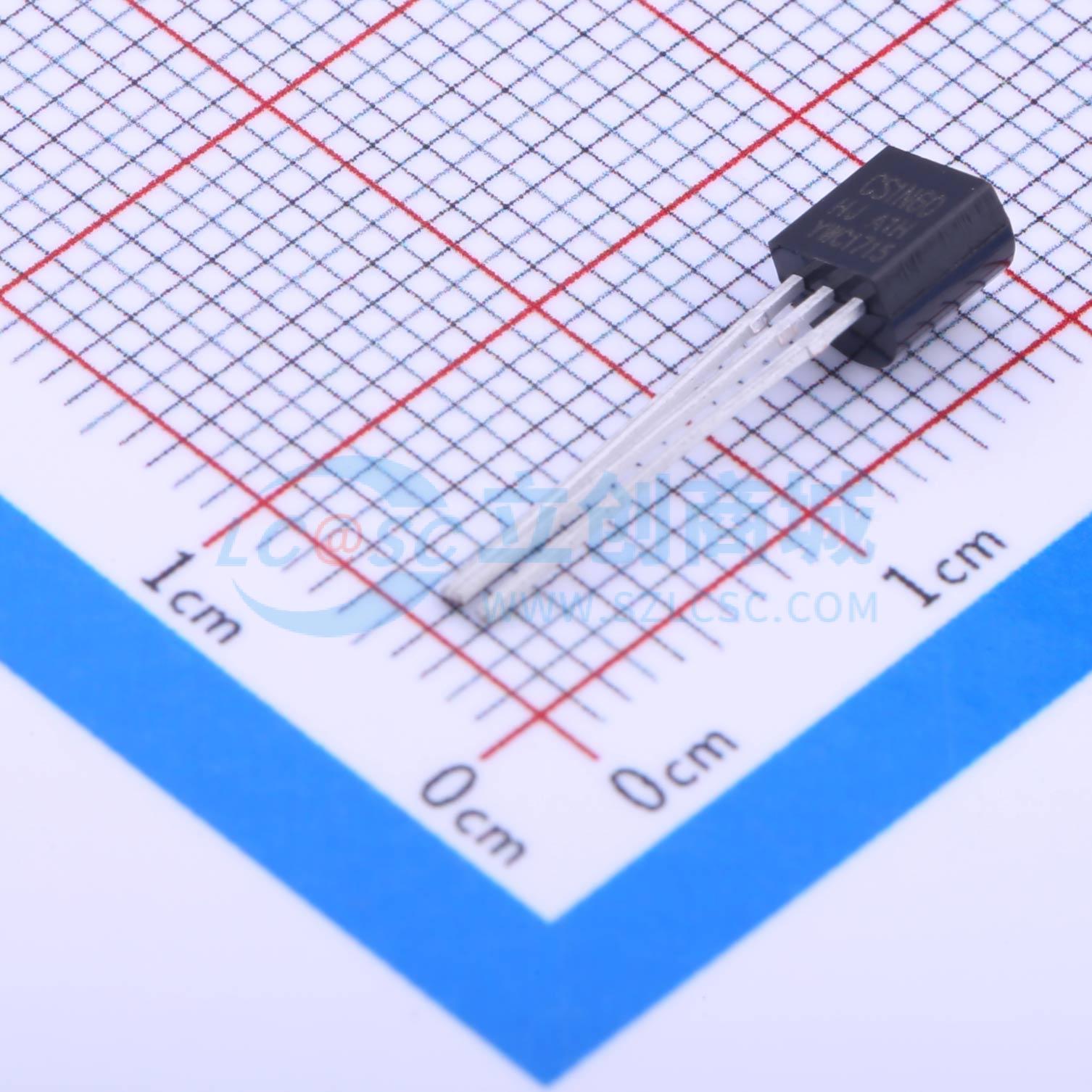 点击查看大图 CS1N60A1H实物图