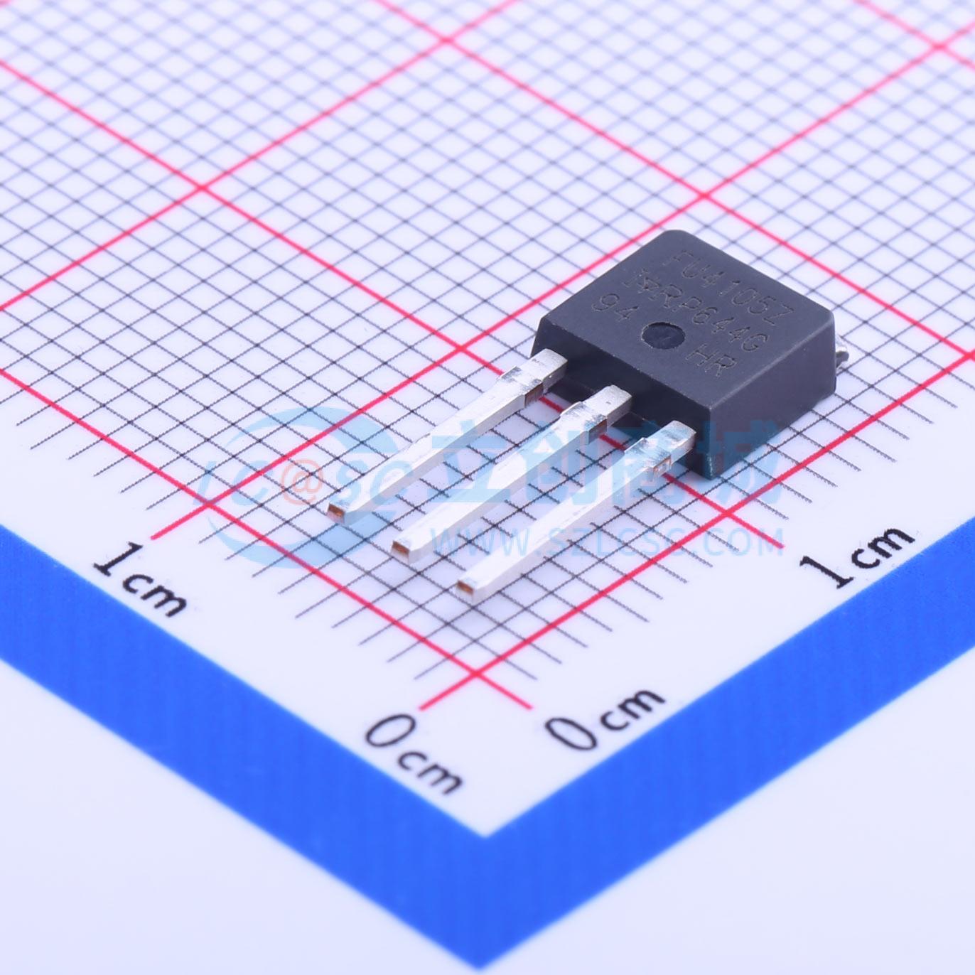 点击查看大图 IRFU4105ZPBF实物图