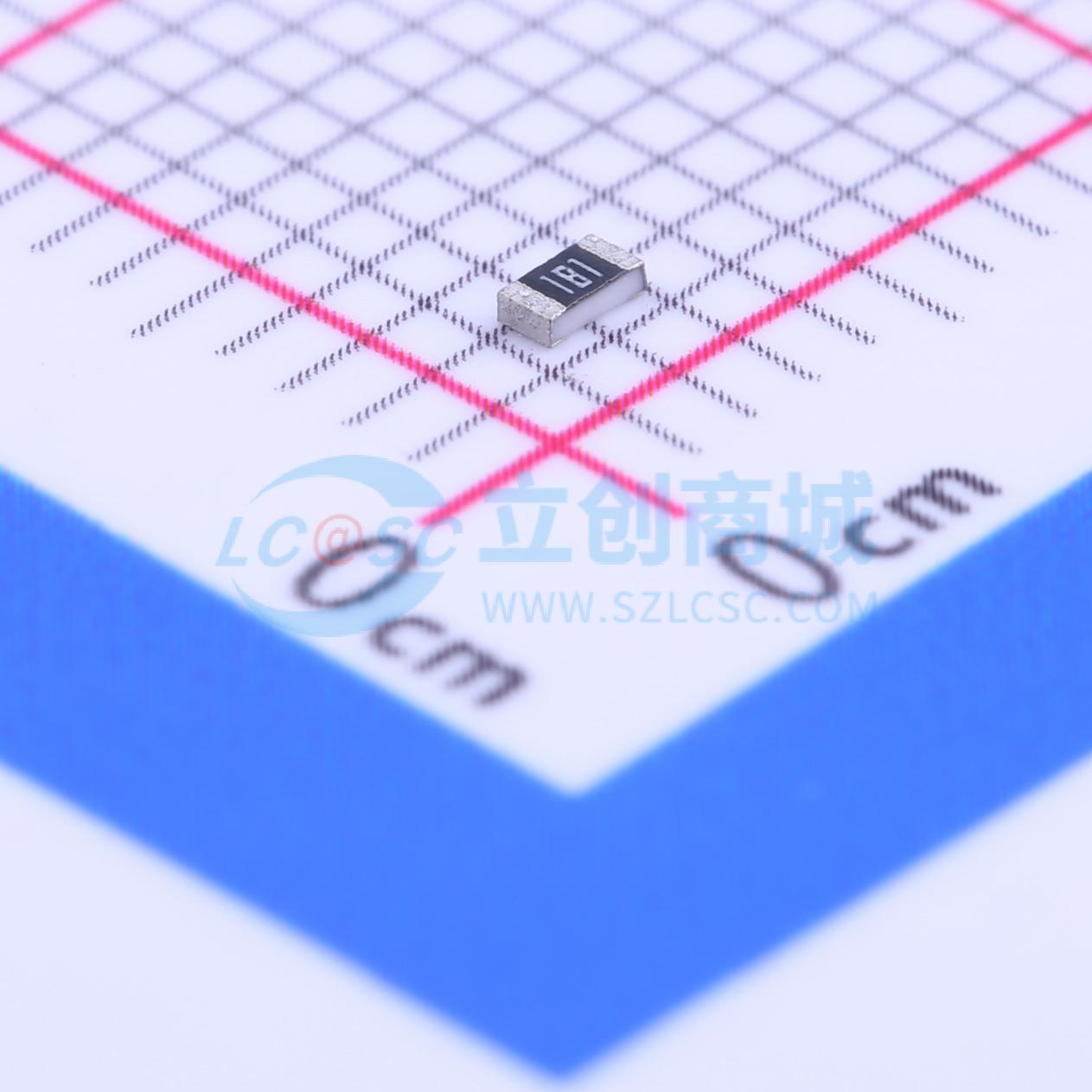 点击查看大图 RK73B1JTTD181J实物图