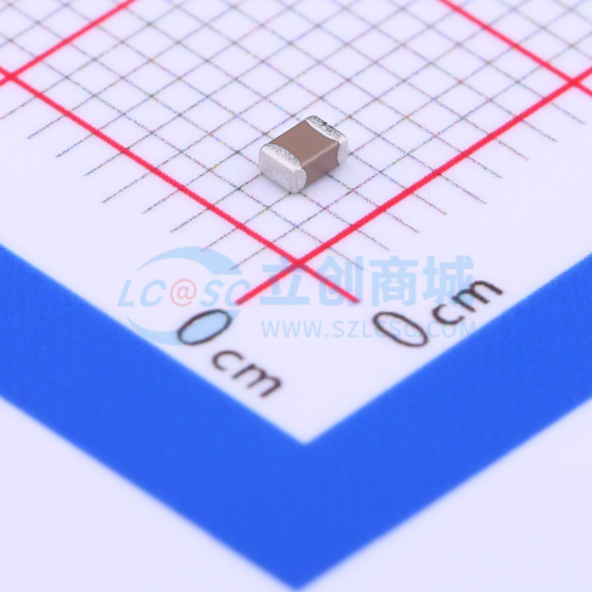 点击查看大图 0805B104M500NT实物图