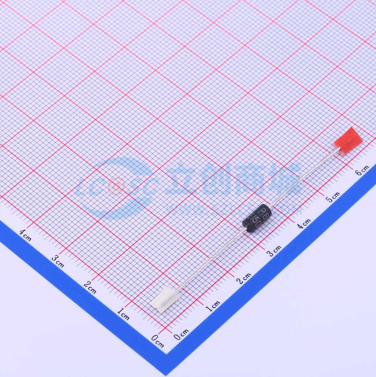 点击查看大图 P6KE150CA/B实物图