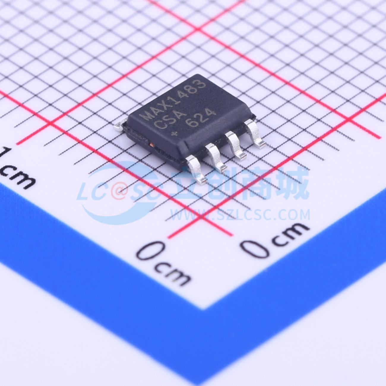 MAX1483CSA+T实物图